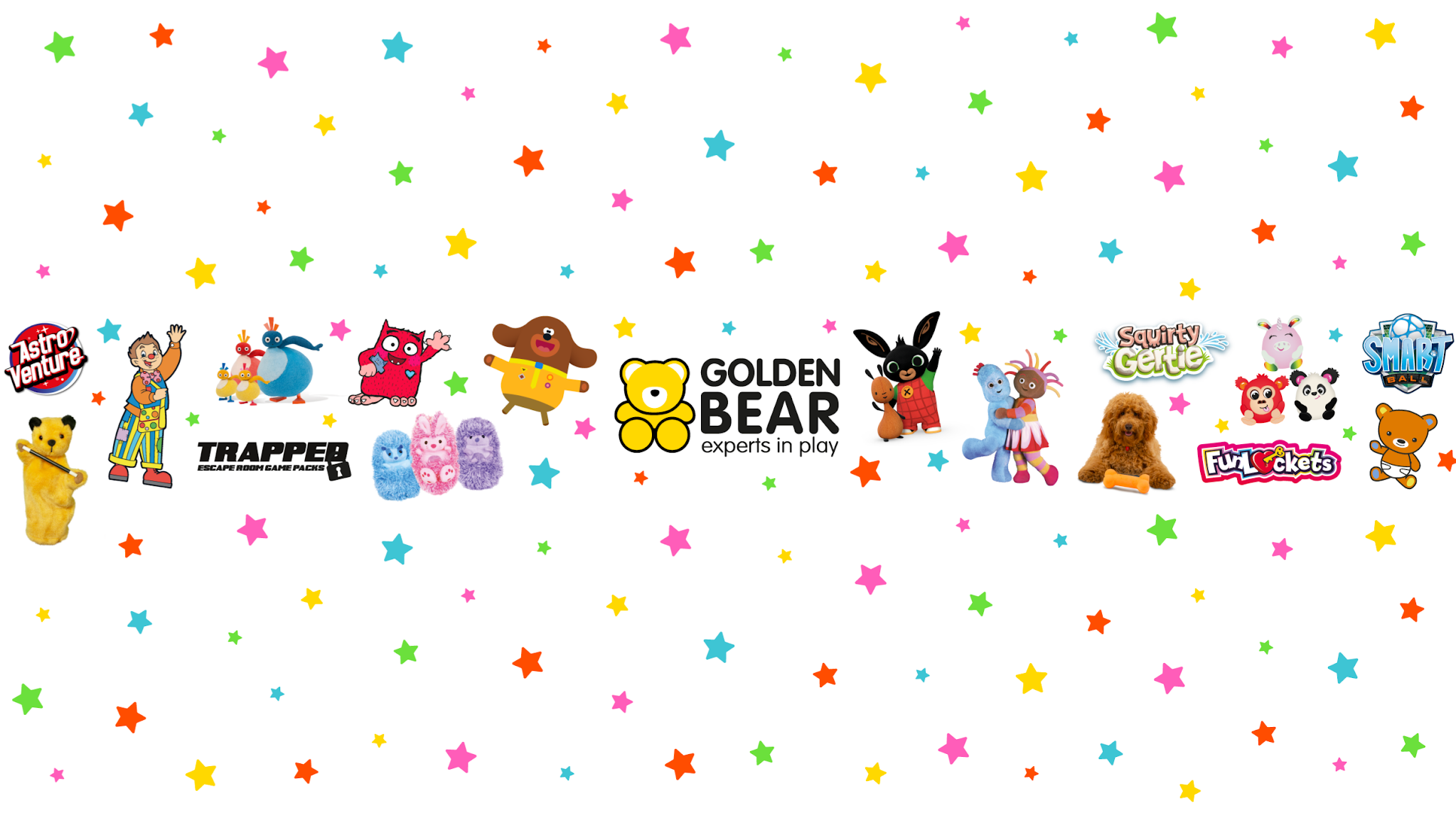 Golden Bear Toys YouTube banner