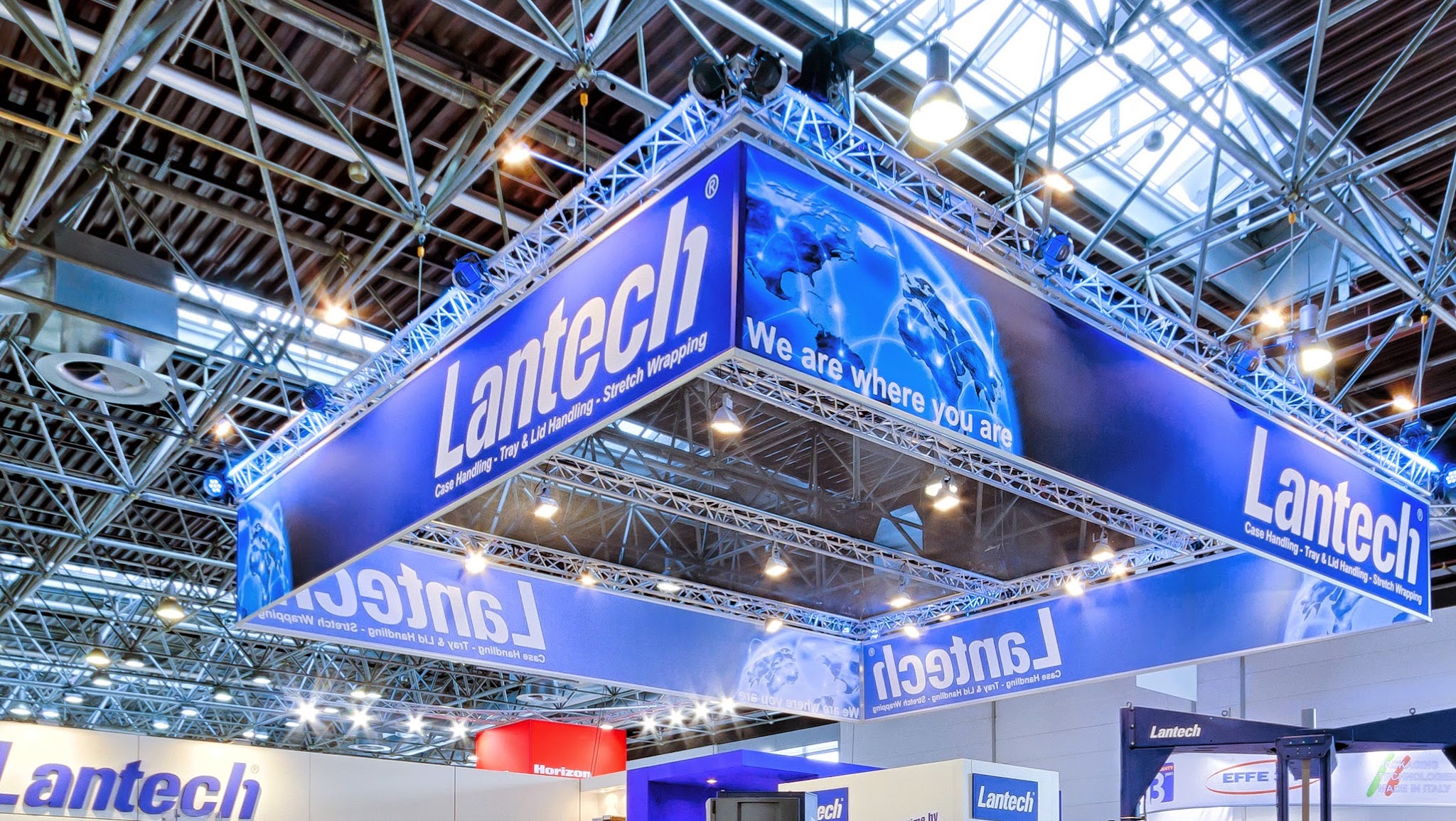 Lantech YouTube banner