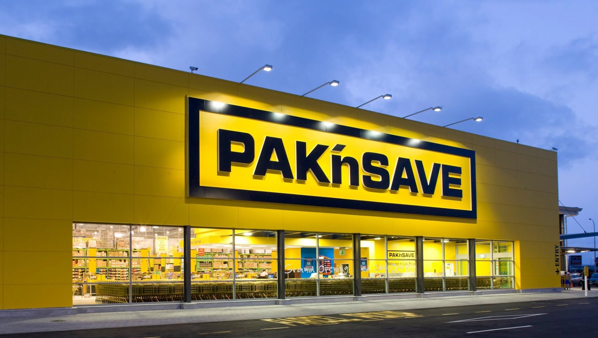 PAK'nSAVE YouTube banner