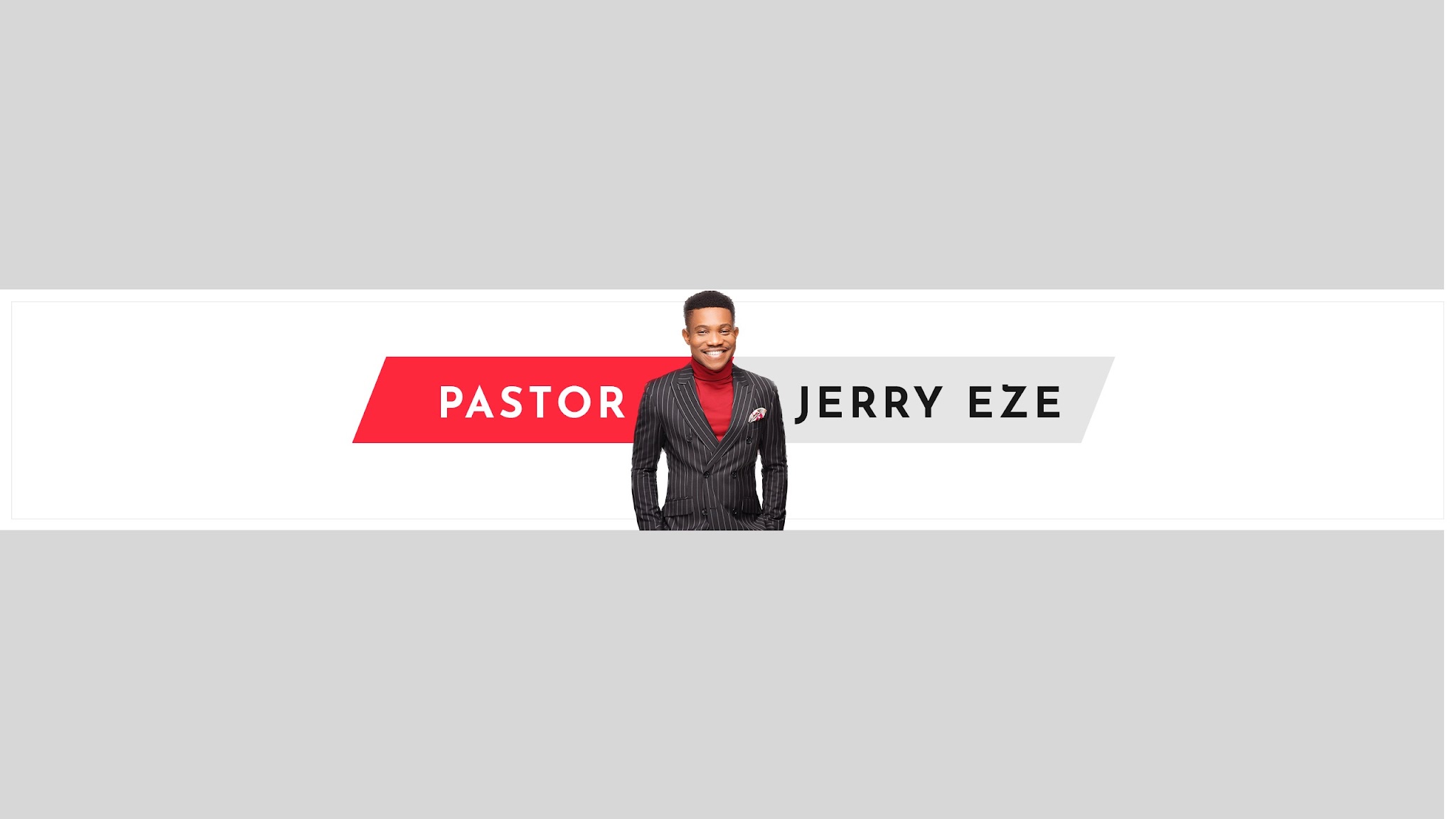 Pastor Jerry Eze YouTube banner