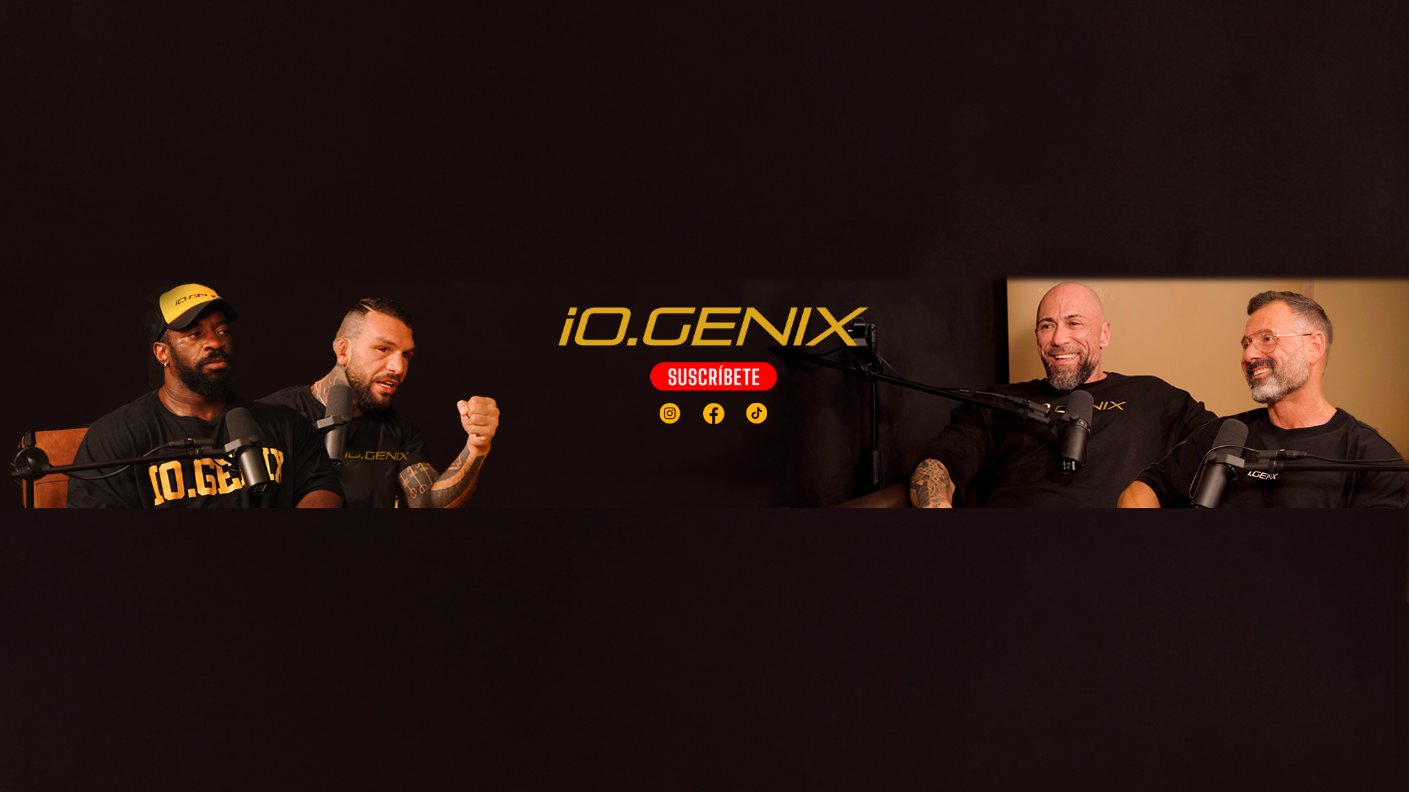 iO GENIX YouTube banner