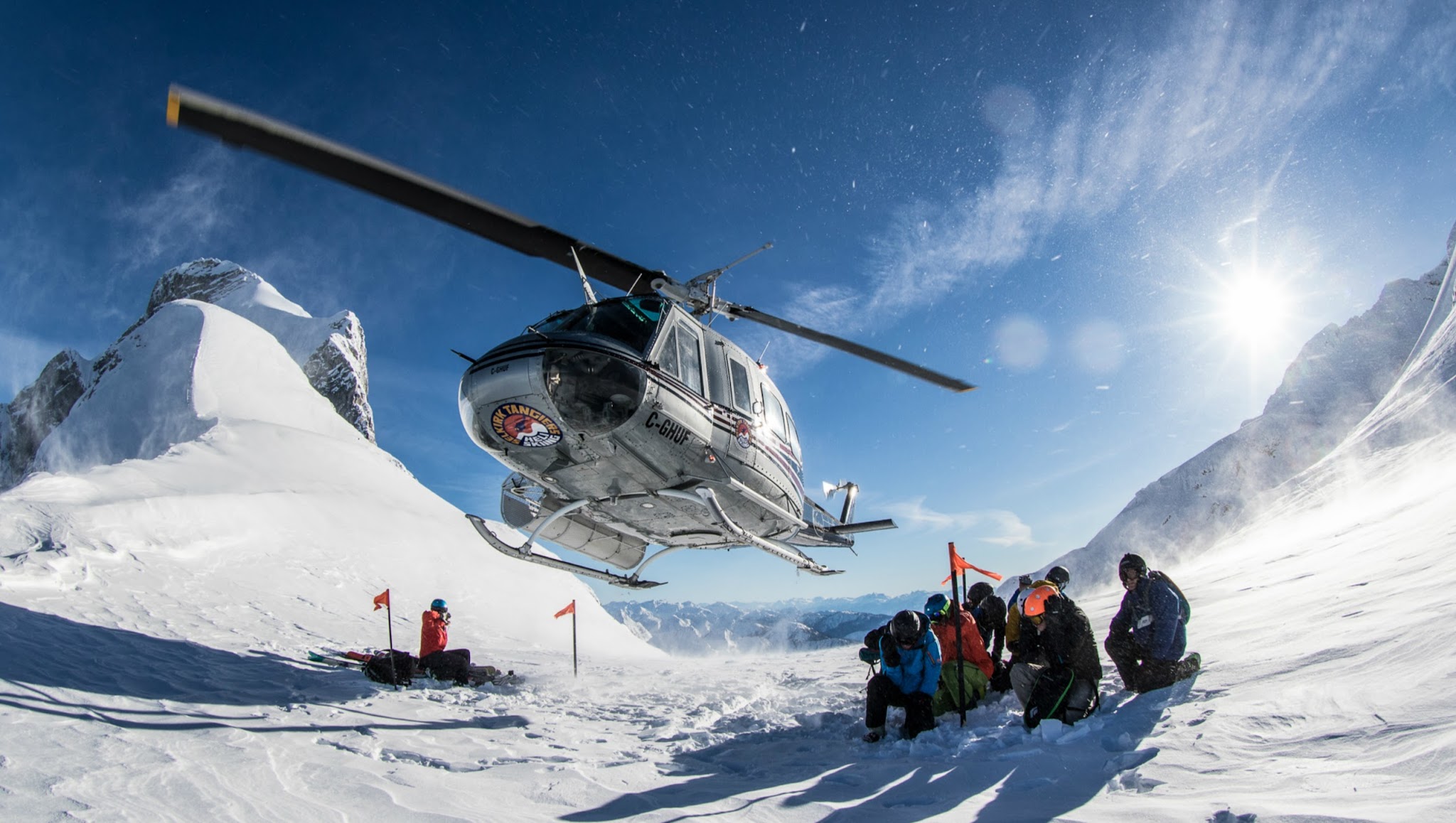 Selkirk Tangiers Heli Skiing YouTube banner