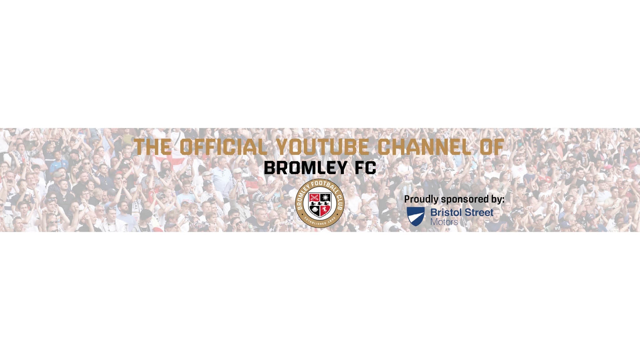 Bromley FC YouTube banner