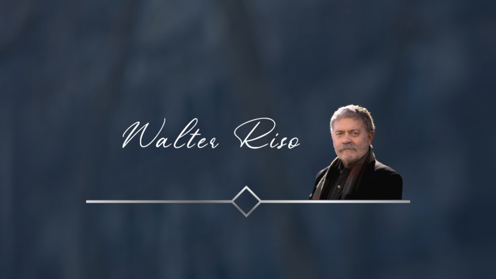 Walter Riso YouTube banner