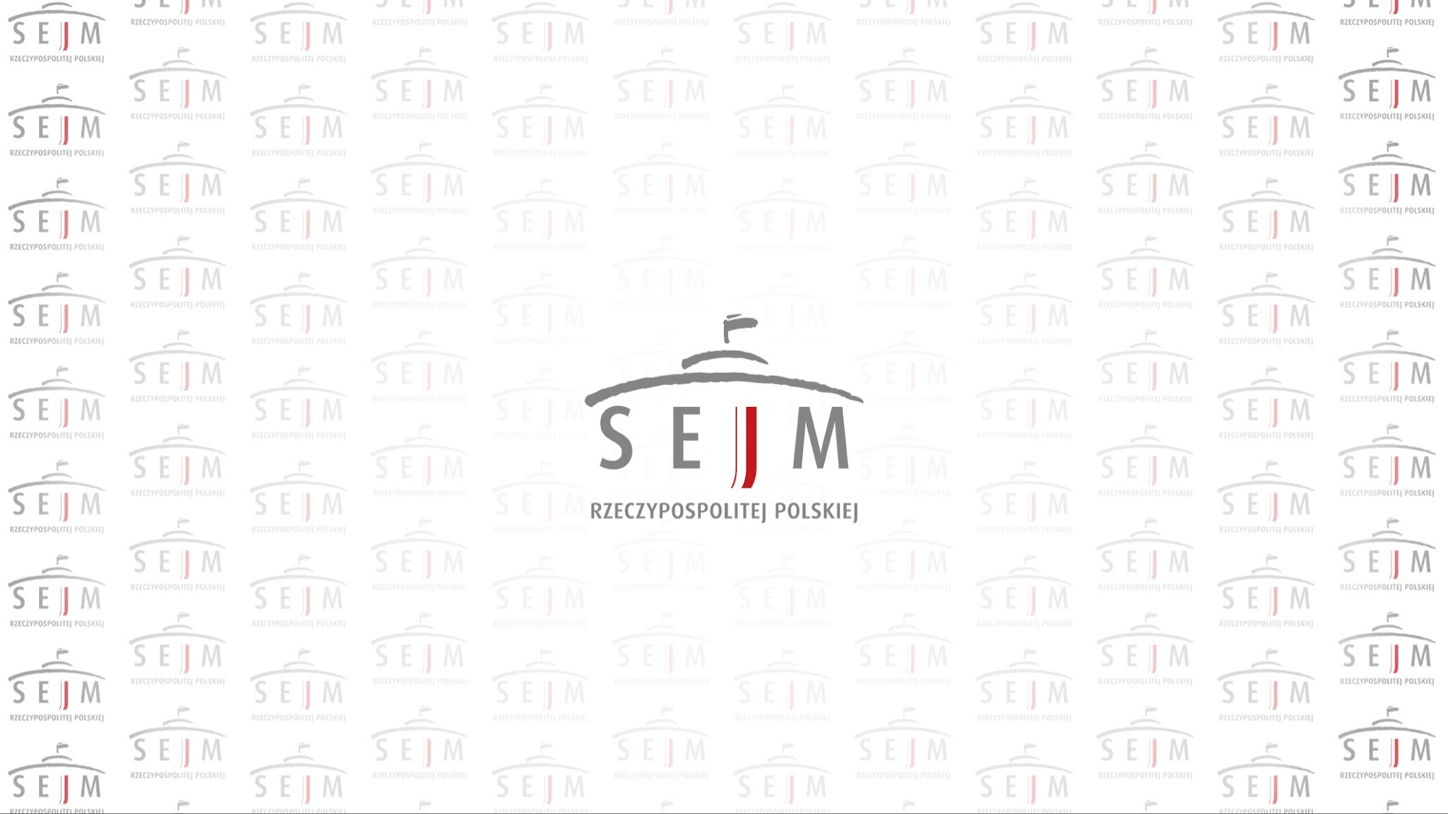 Sejm RP YouTube banner