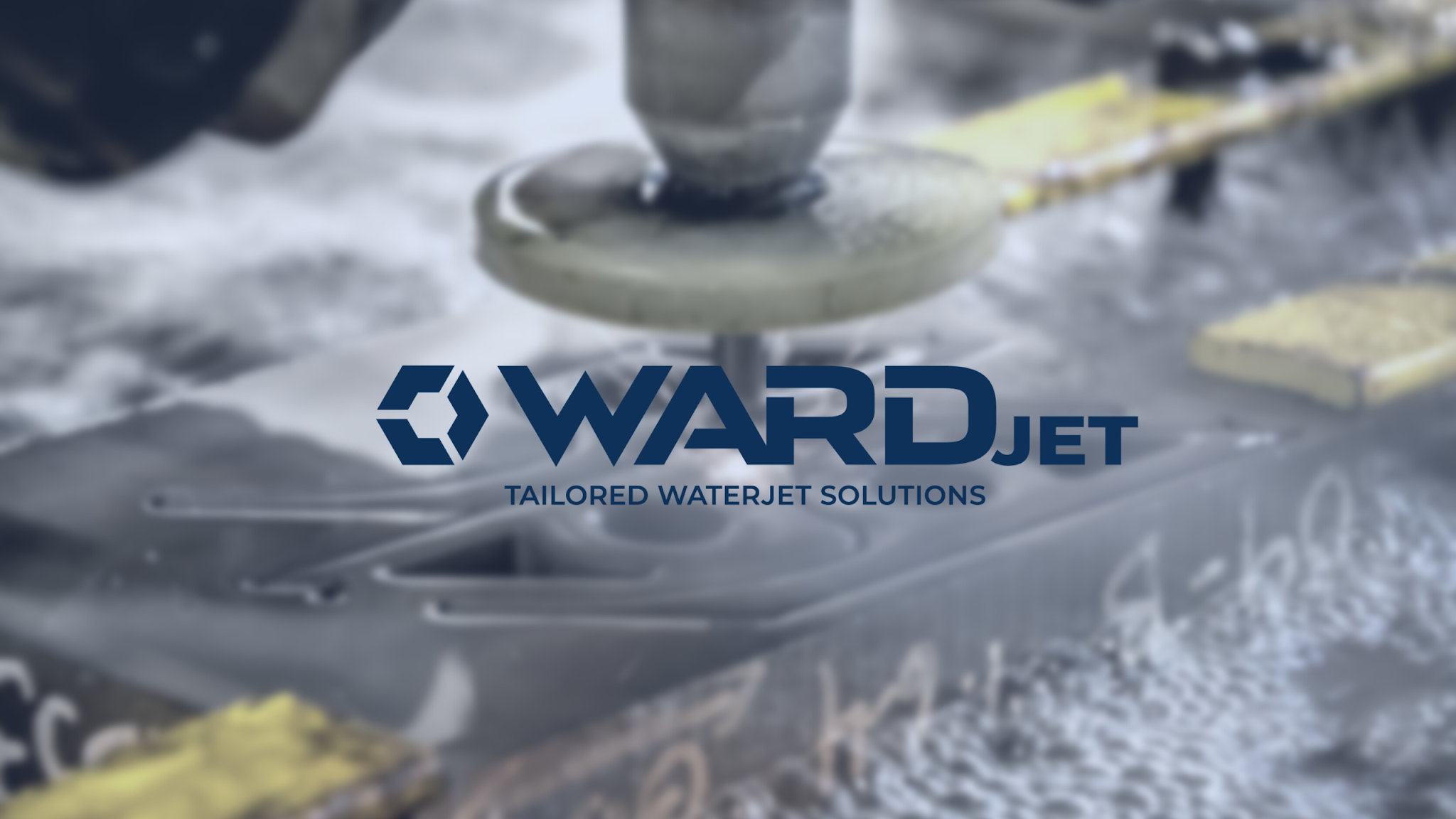 WARDJet - Waterjet Cutting Machines YouTube banner