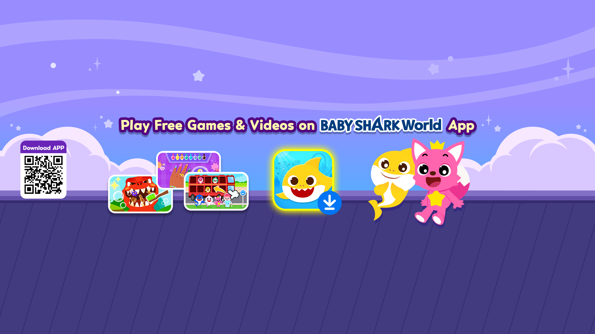 Baby Shark Official YouTube banner