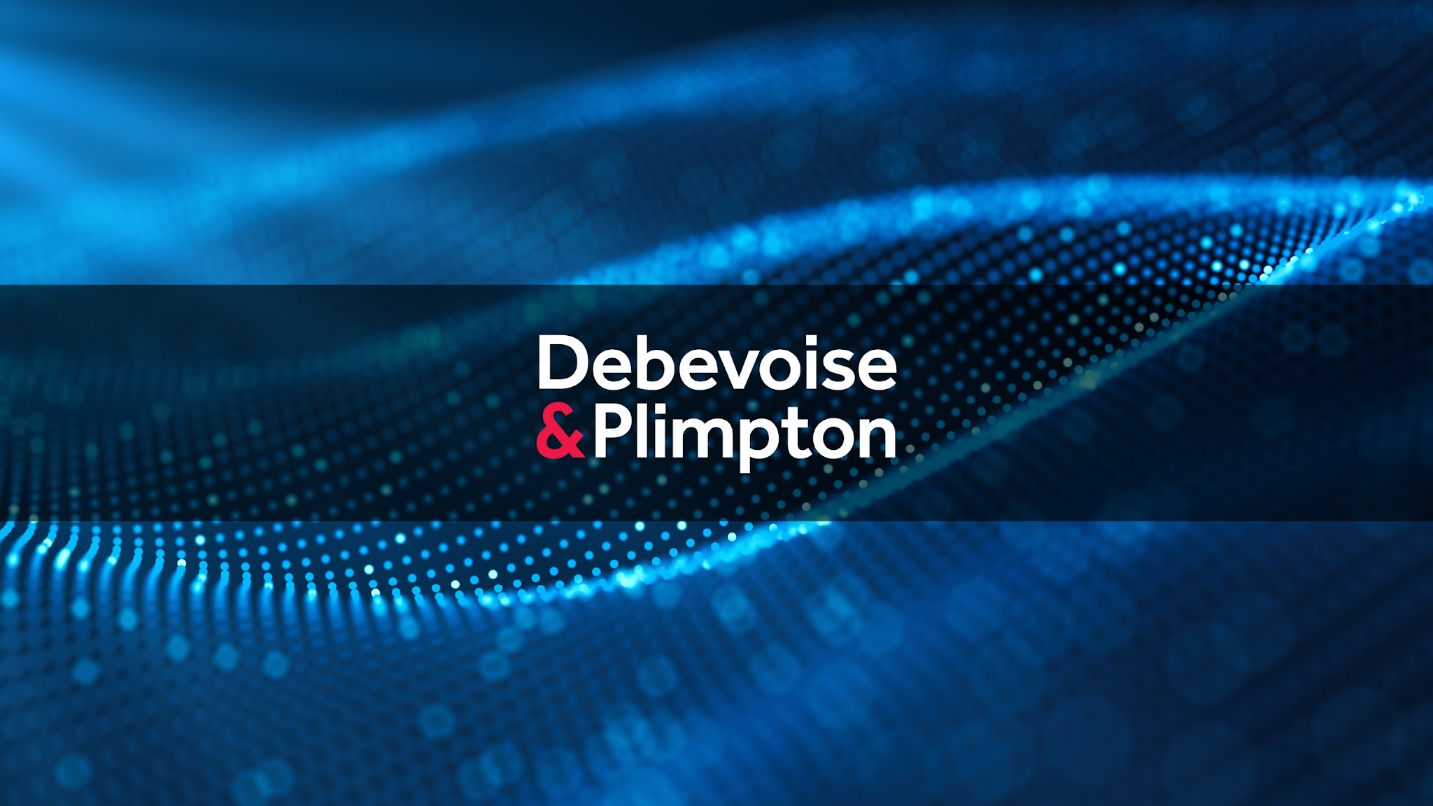 Debevoise & Plimpton LLP YouTube banner