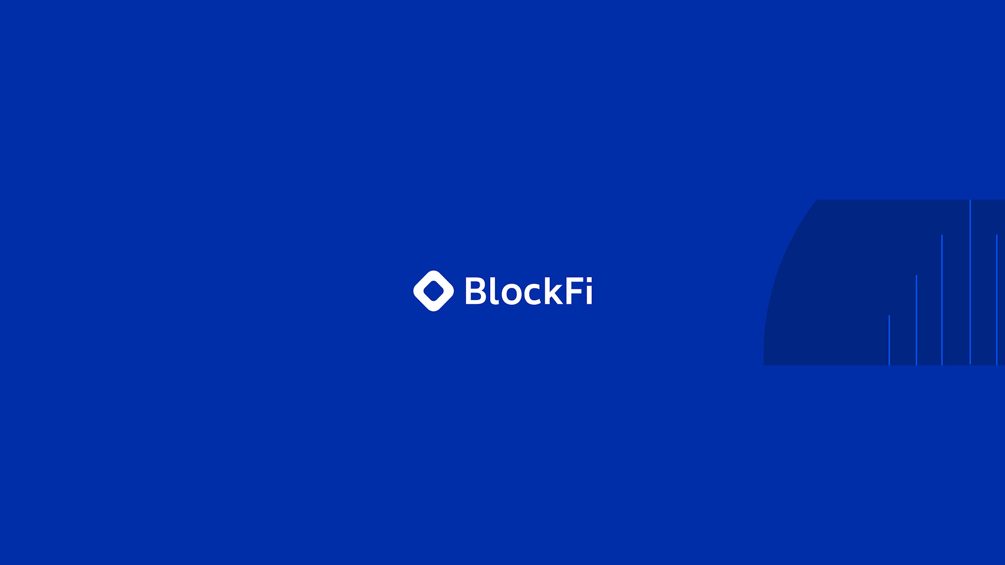 BlockFi YouTube banner