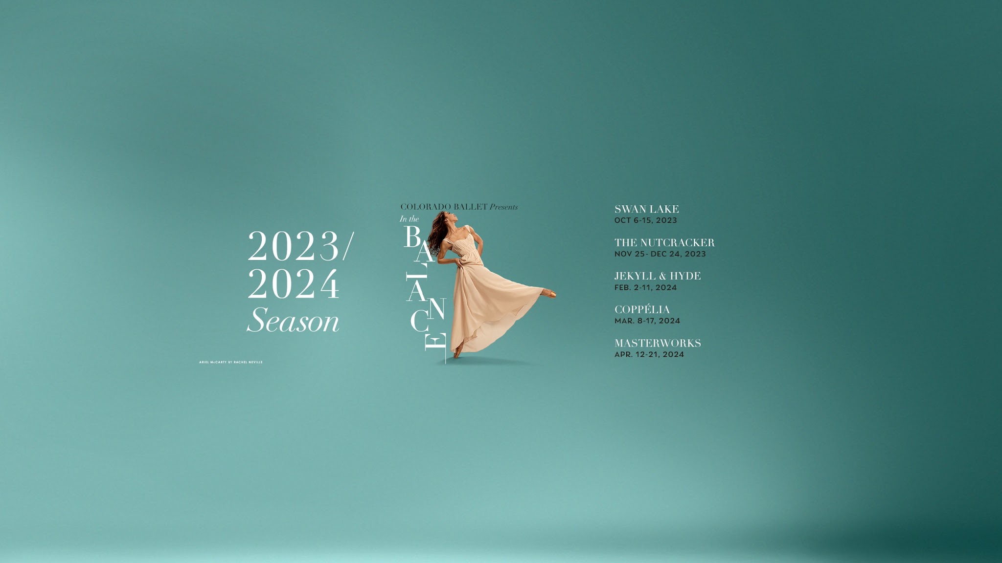 Colorado Ballet YouTube banner