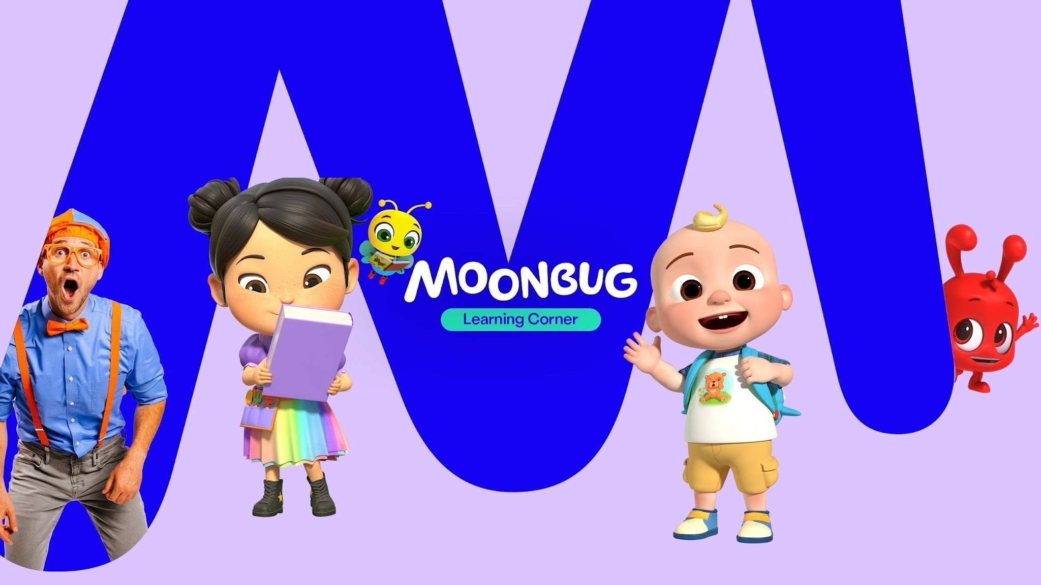 Moonbug Kids - Learning Corner YouTube banner