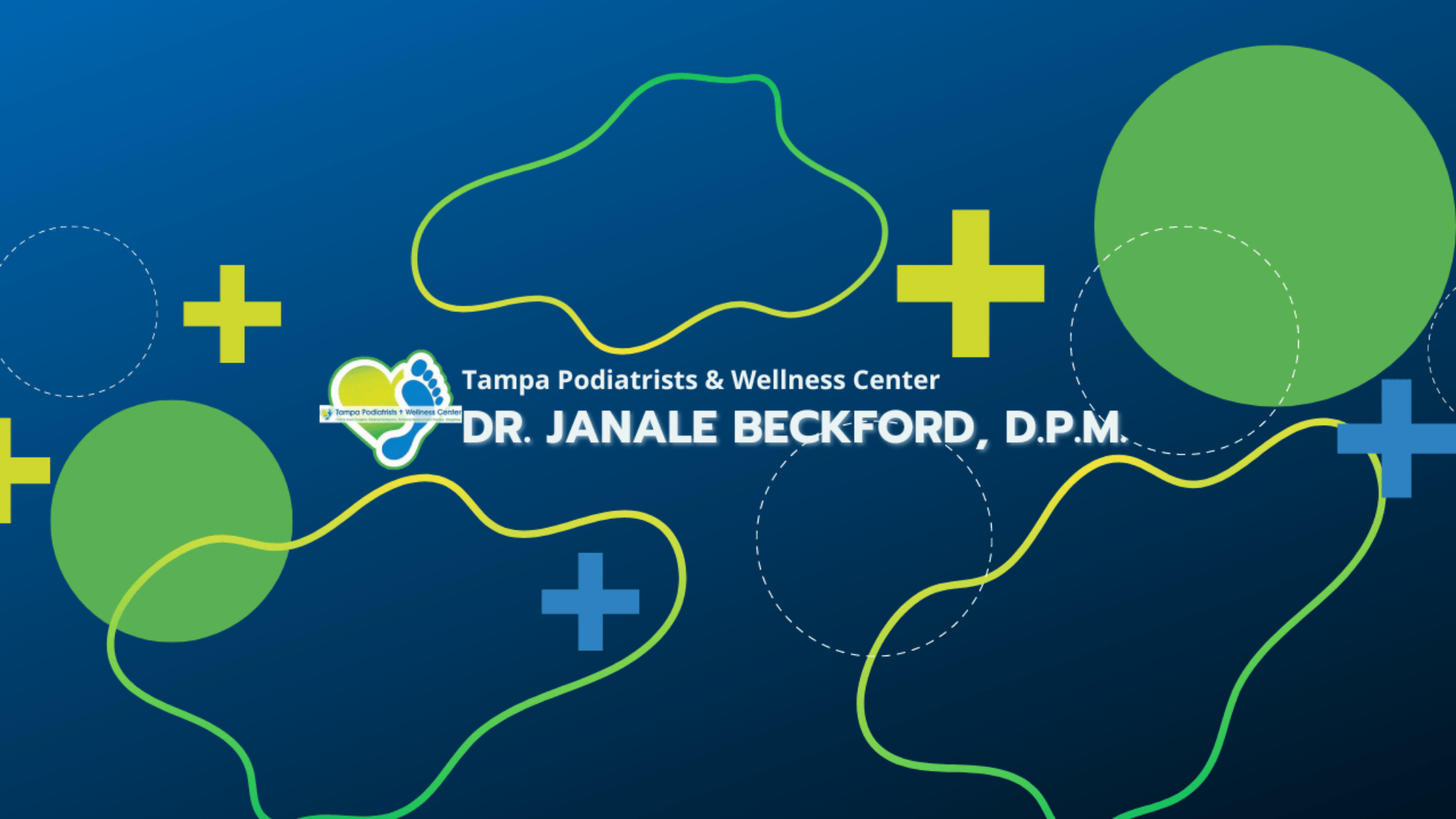 Dr. J. Beckford DPM YouTube banner