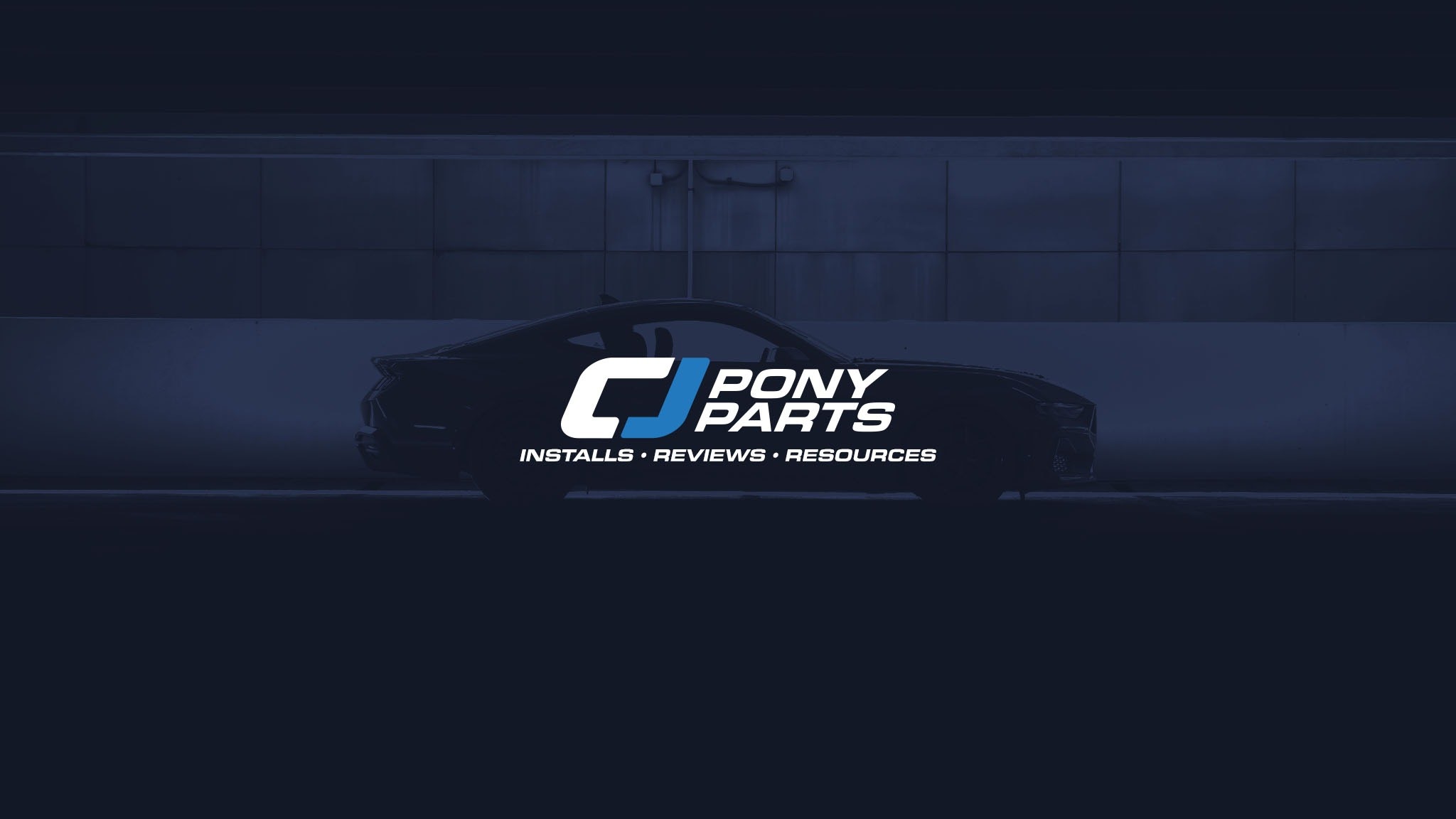 CJ Pony Parts YouTube banner