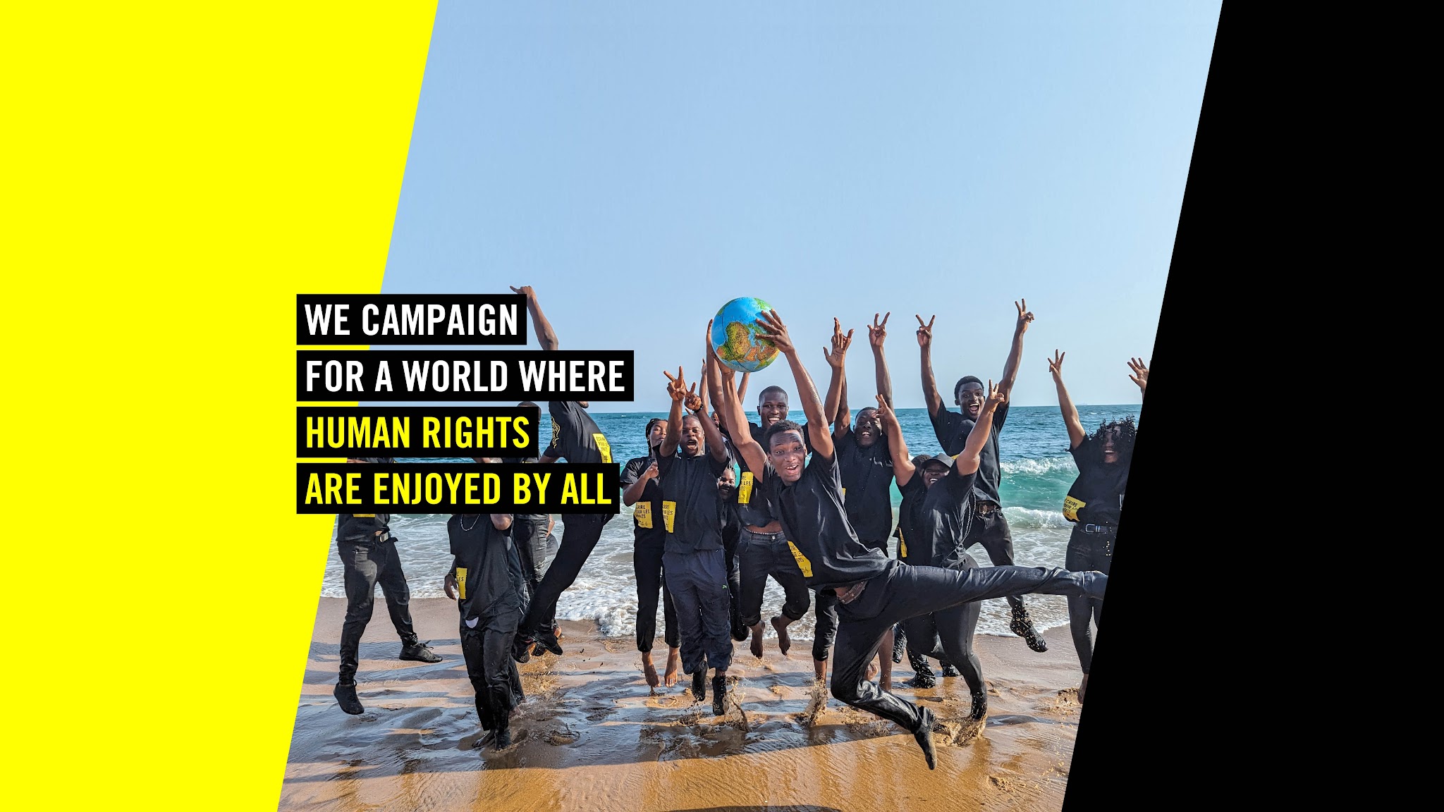 Amnesty International YouTube banner