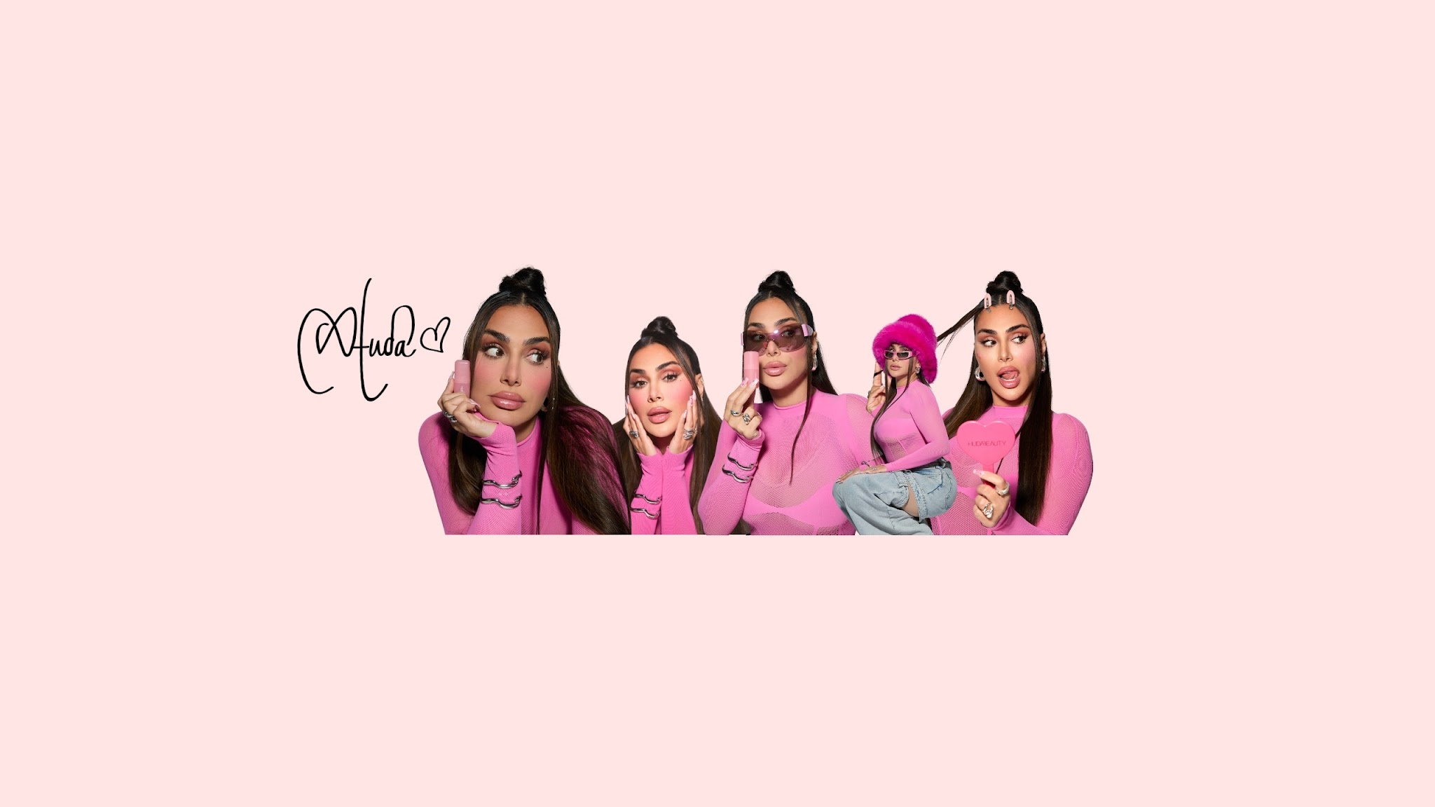 Huda Beauty YouTube banner