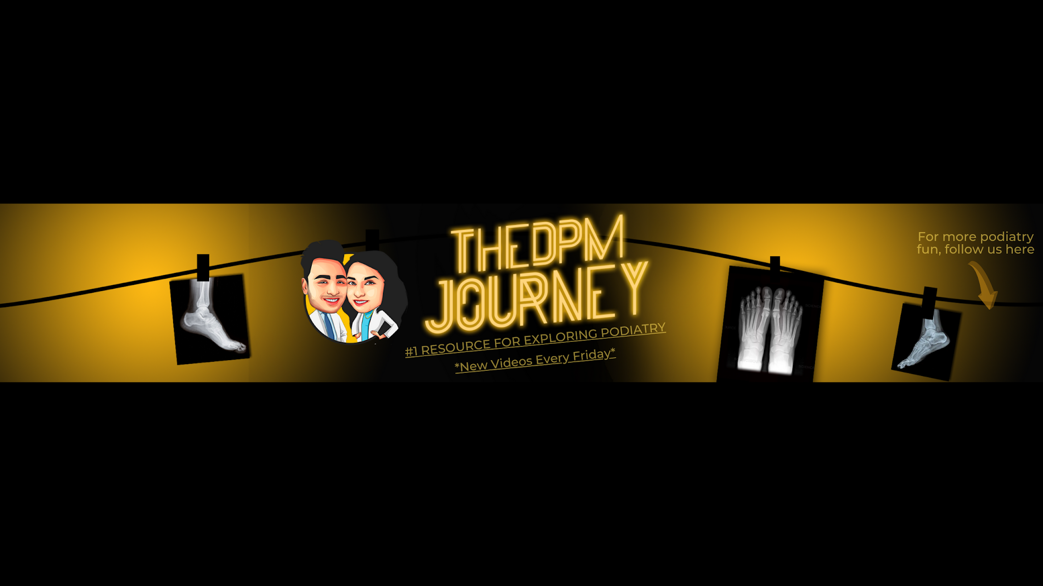 The Podiatry Journey YouTube banner