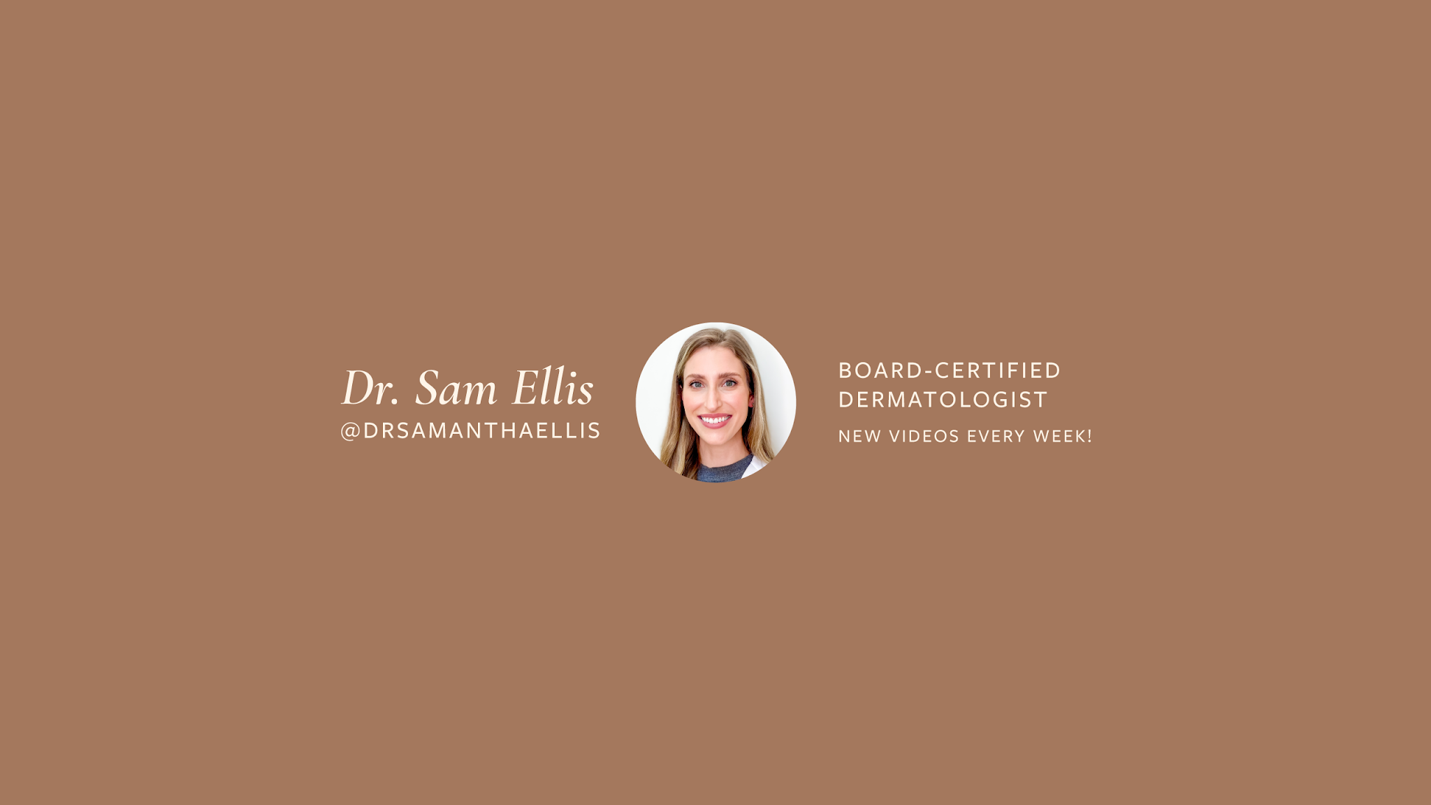 Dr. Sam Ellis YouTube banner