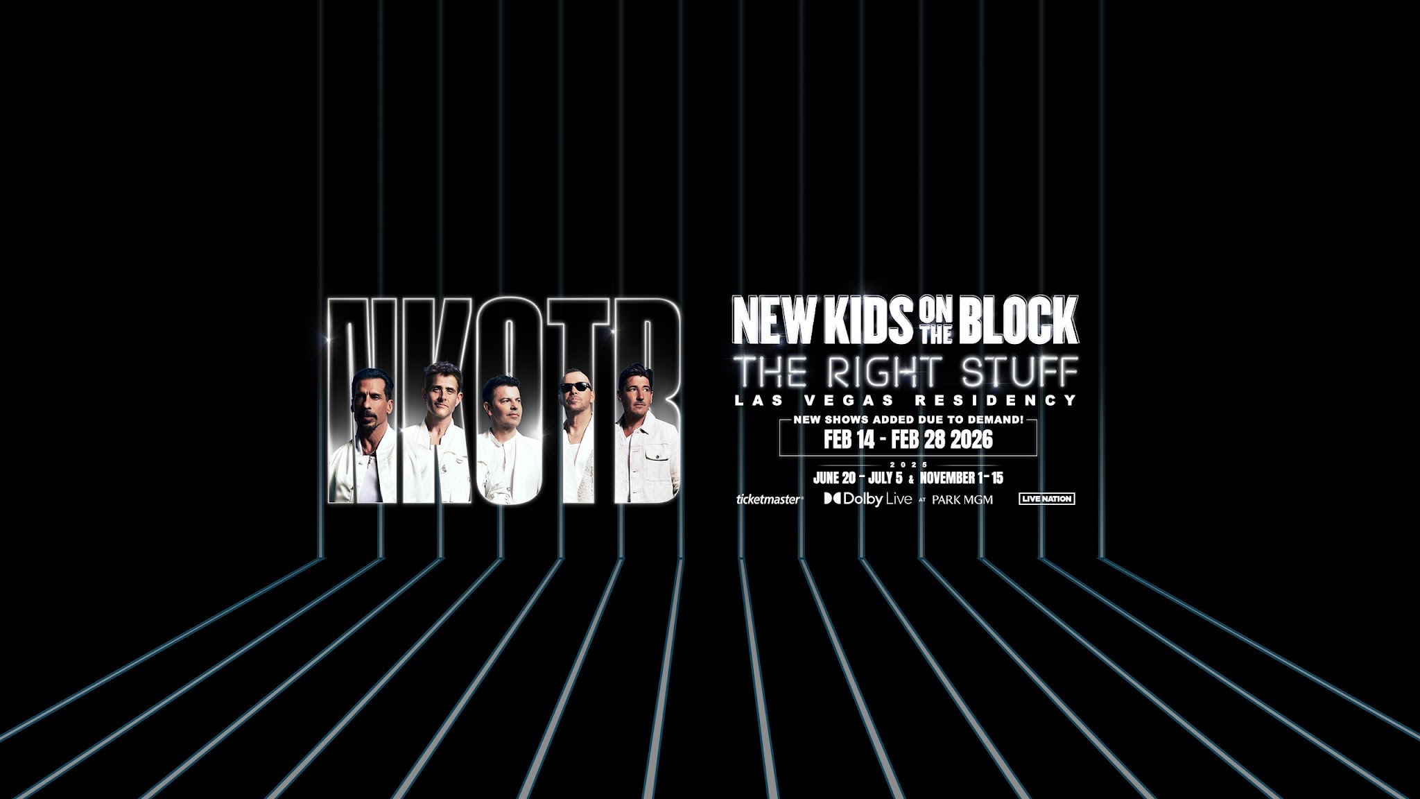 New Kids on the Block YouTube banner