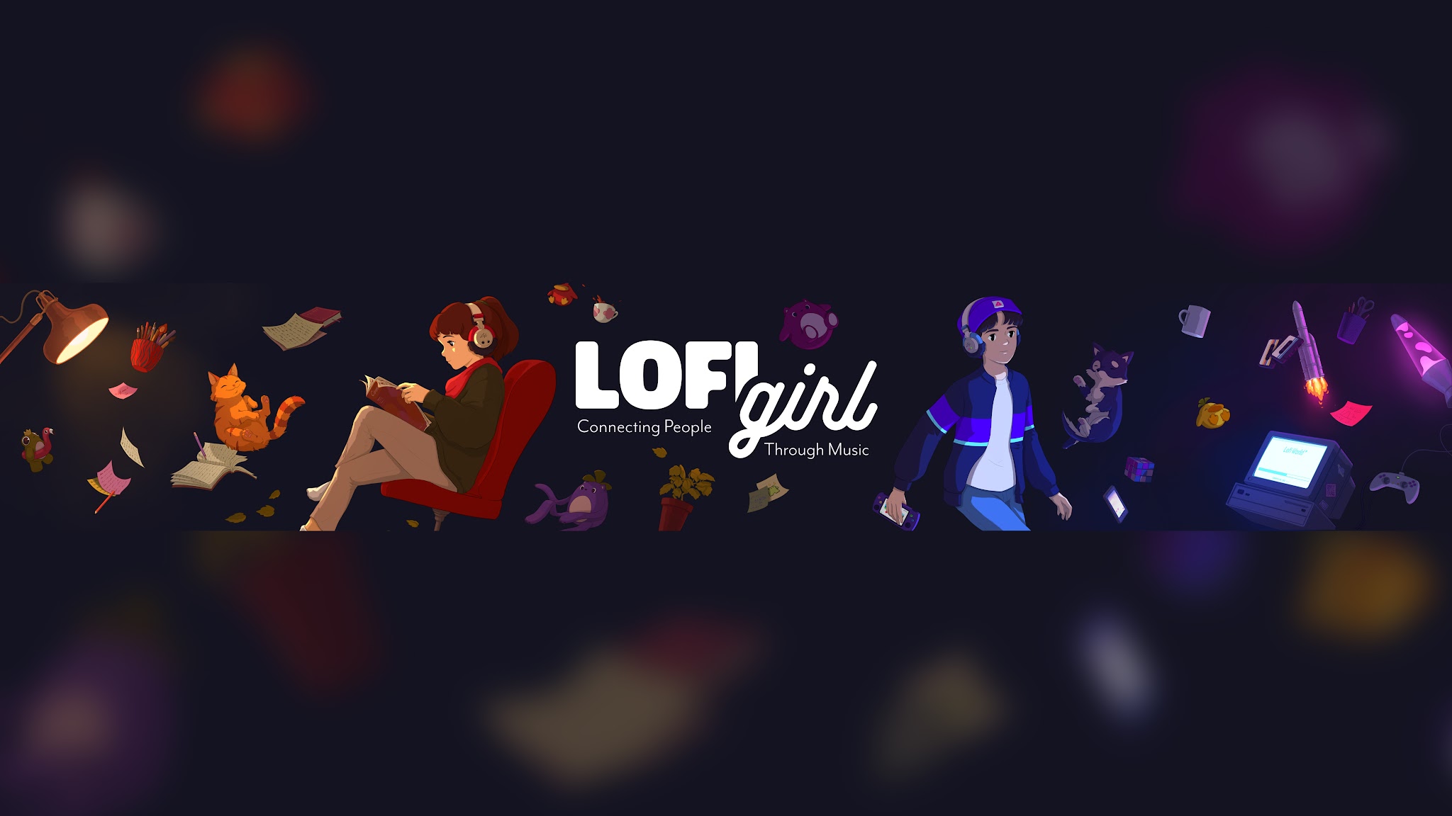 Lofi Girl YouTube banner