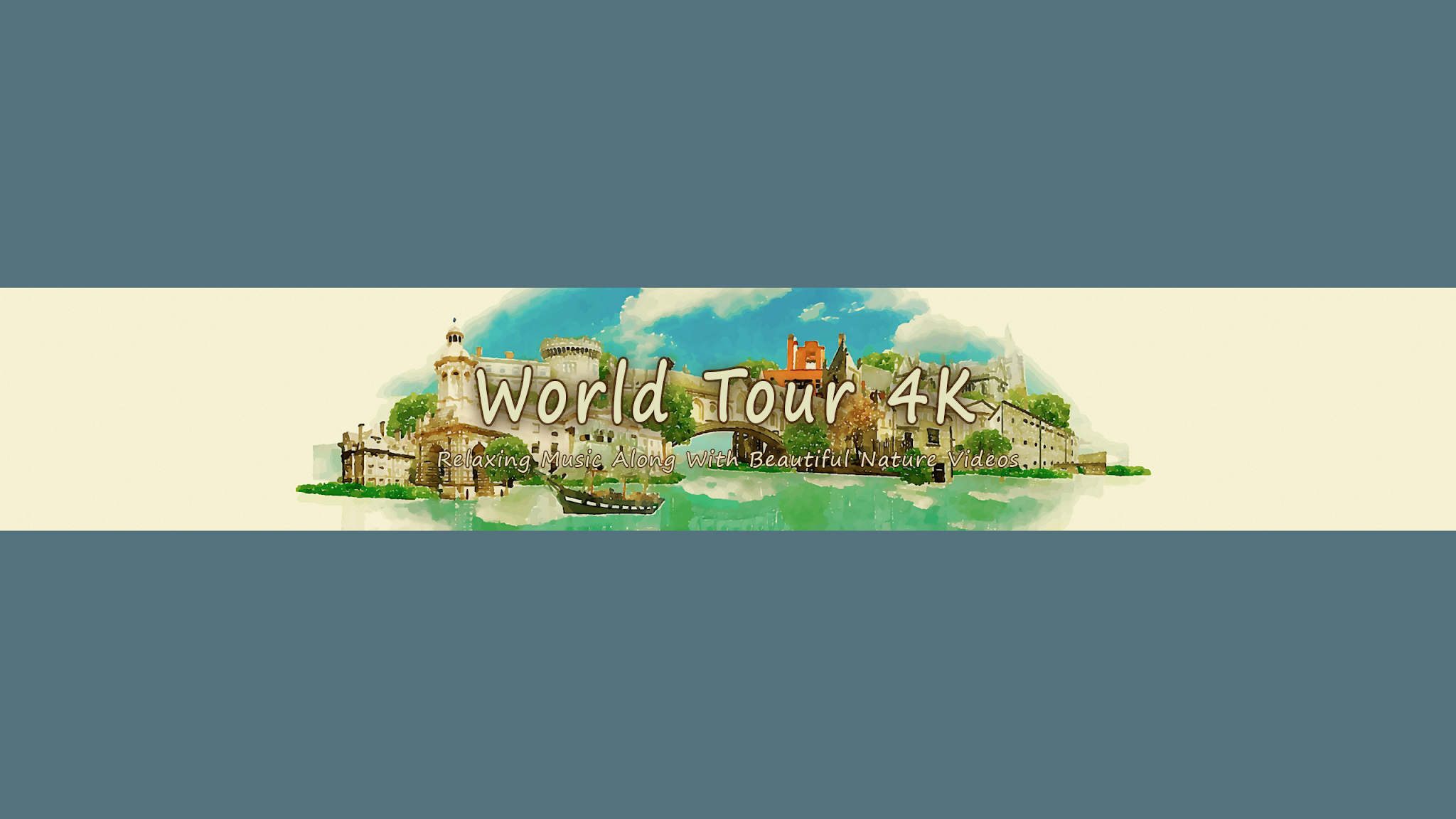 World Tour 4K YouTube banner