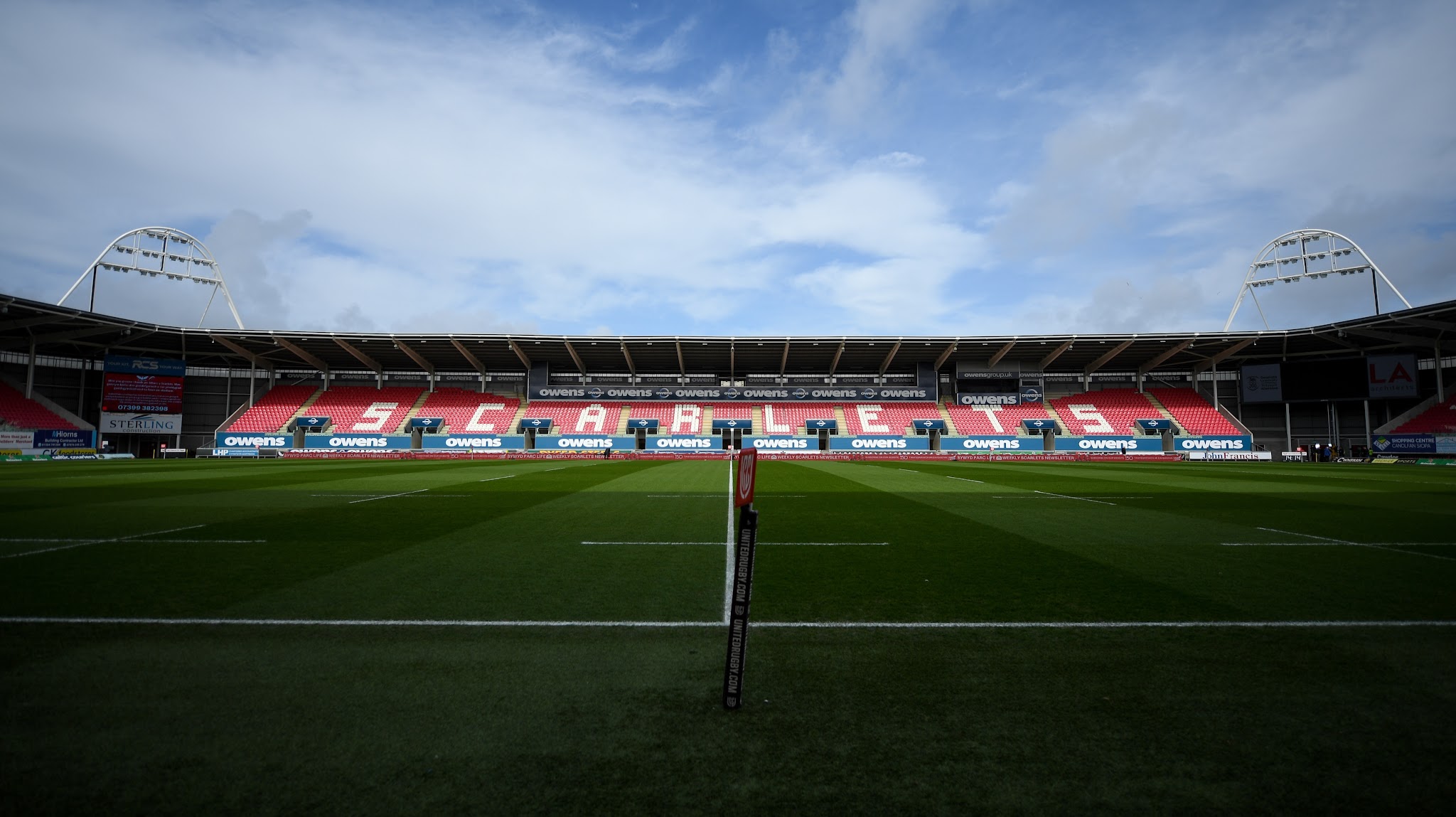 Scarlets Rugby YouTube banner