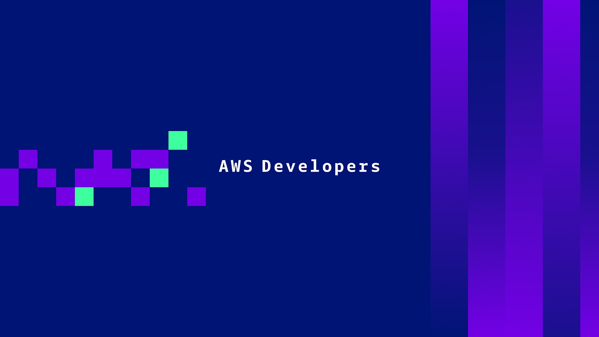 AWS Developers YouTube banner