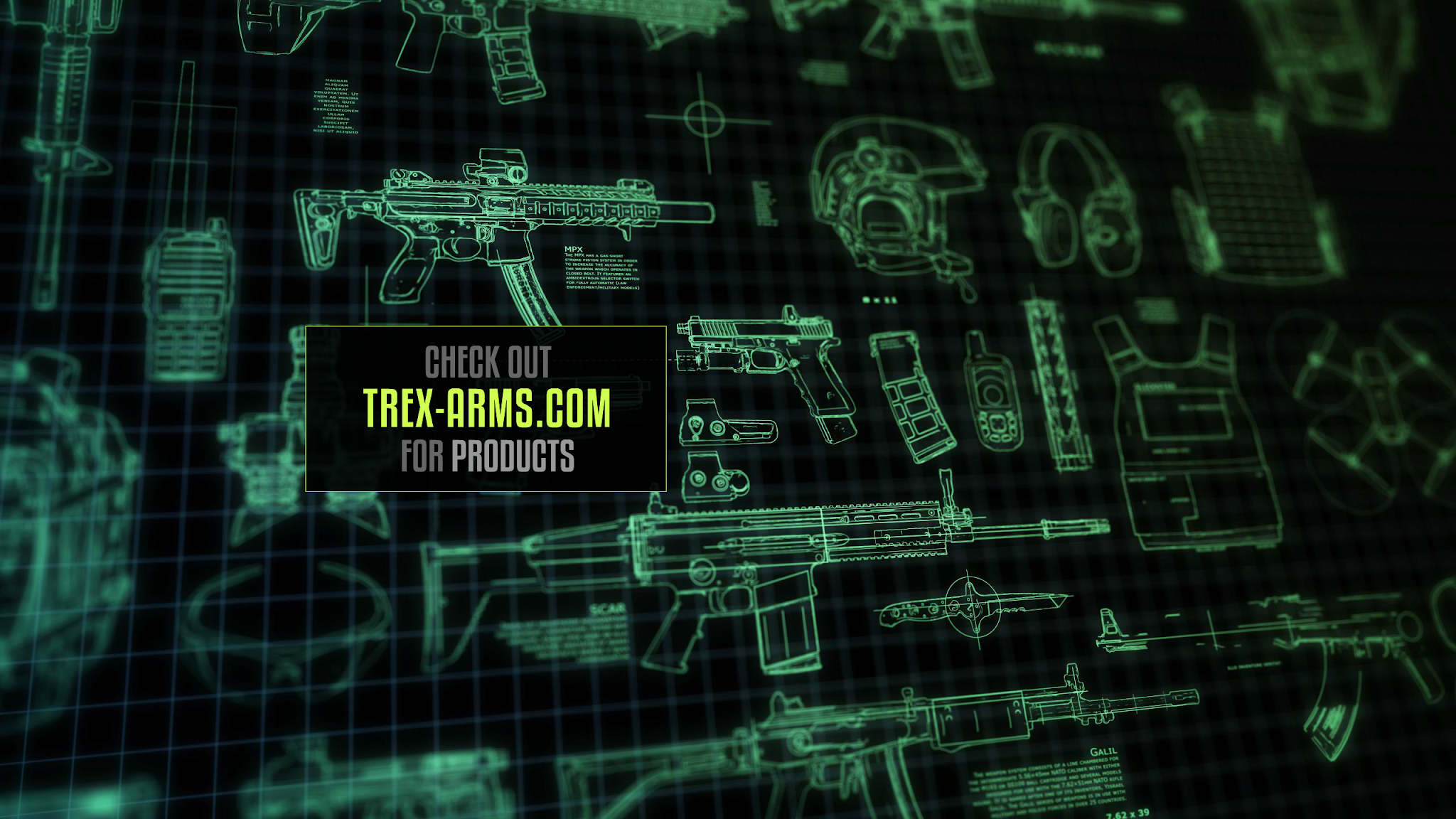 T.REX ARMS YouTube banner