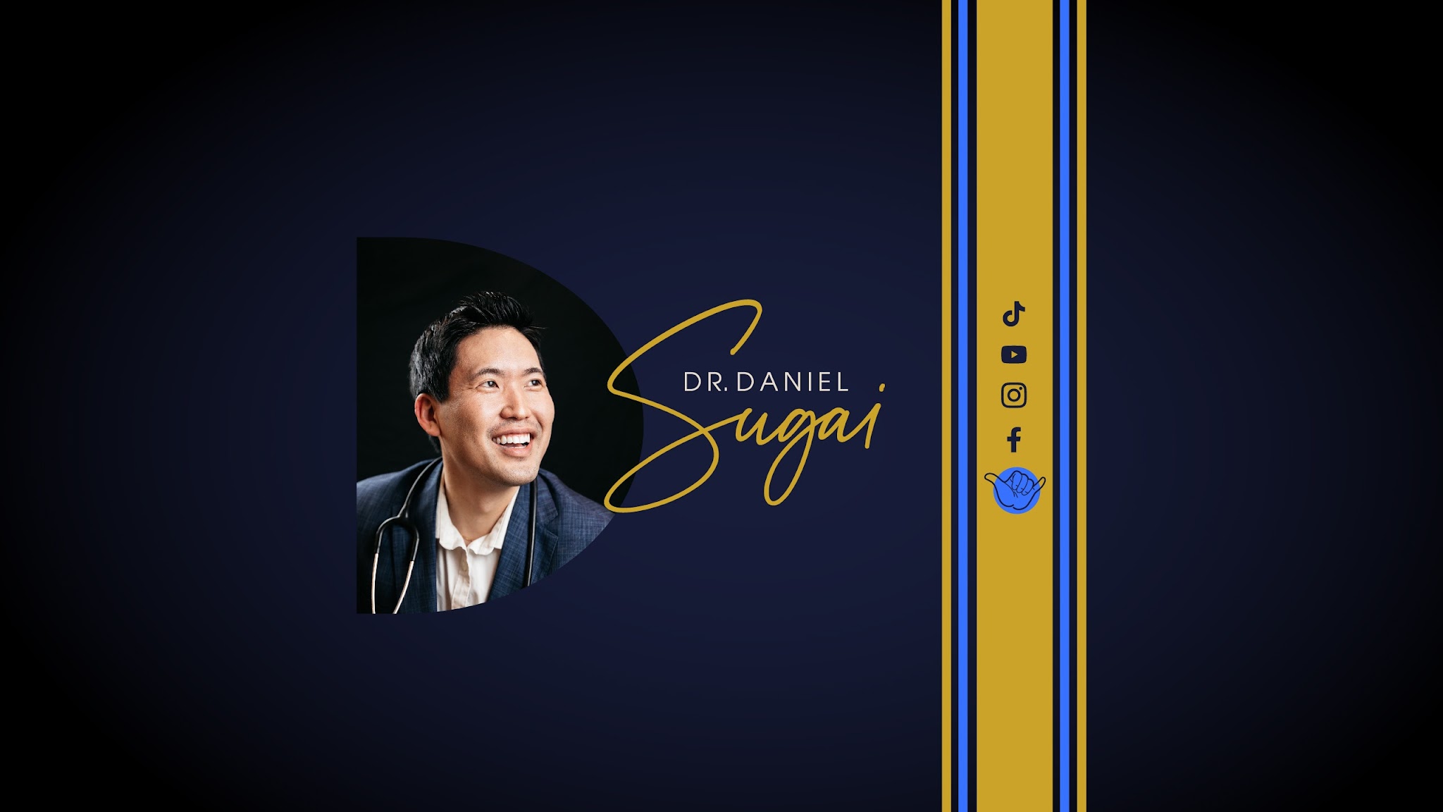 Dr. Daniel Sugai YouTube banner