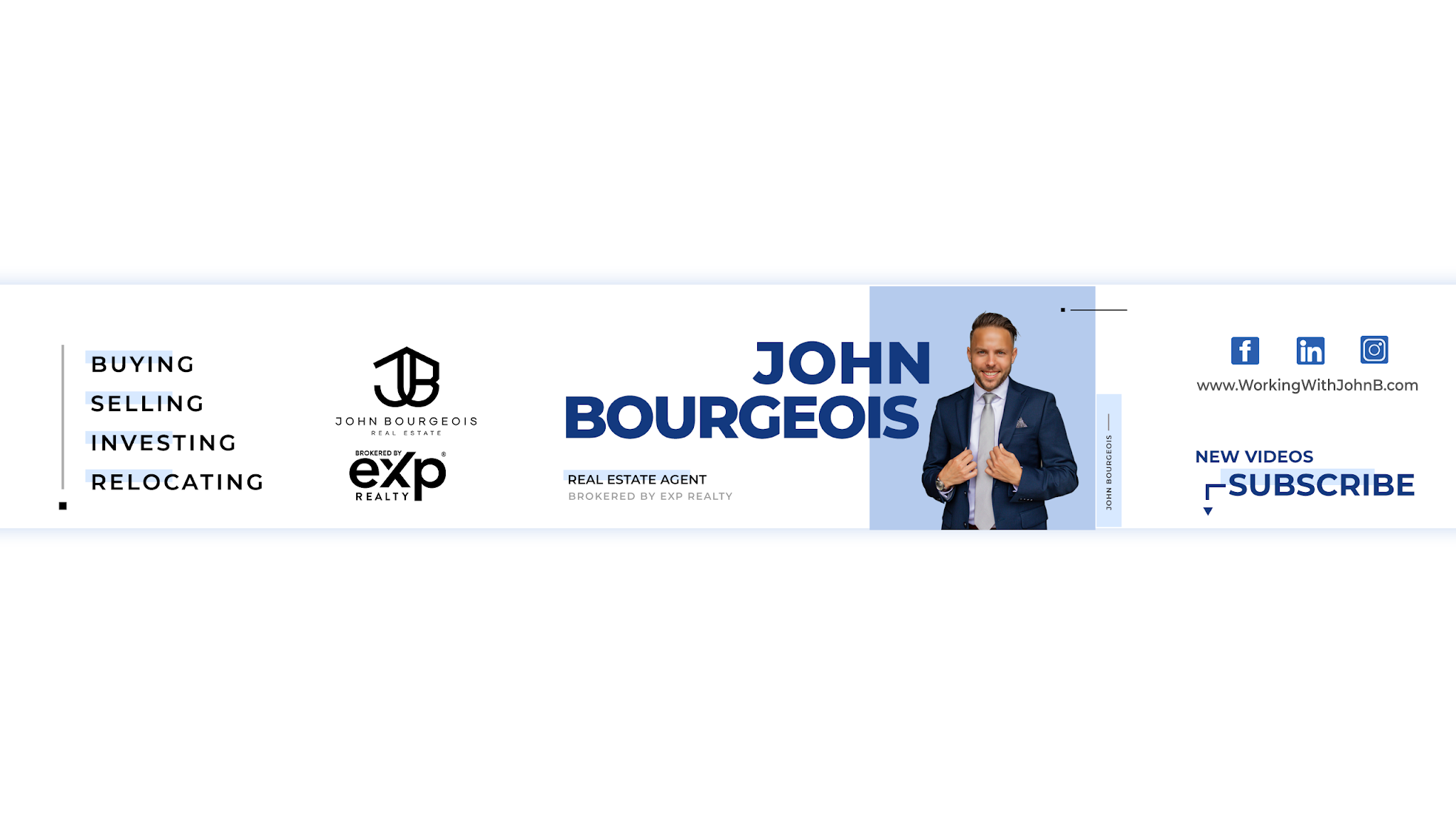 John Bourgeois - Nashville Tennessee Real Estate YouTube banner