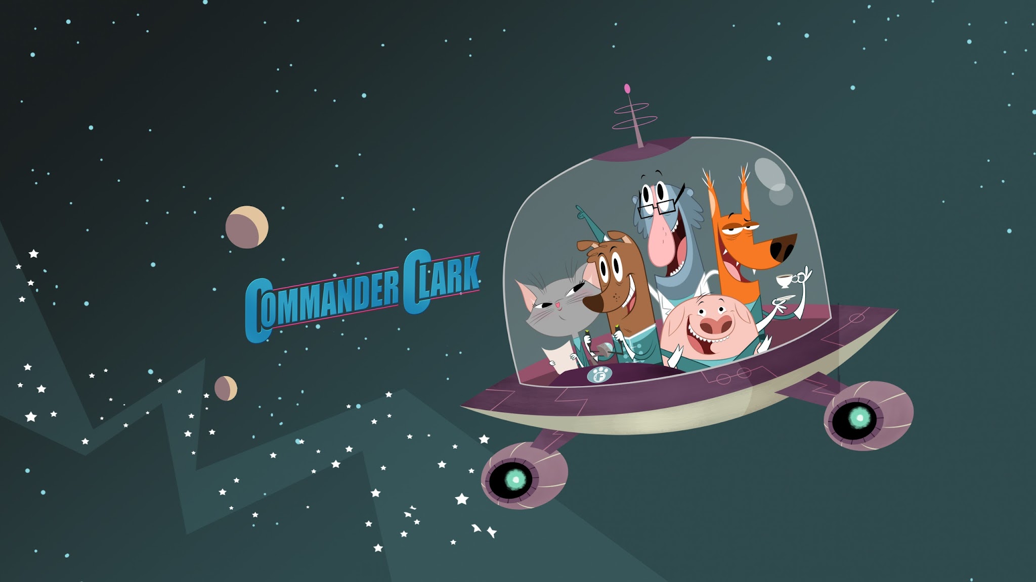 Commander Clark [Official] Cartoon for kids YouTube banner