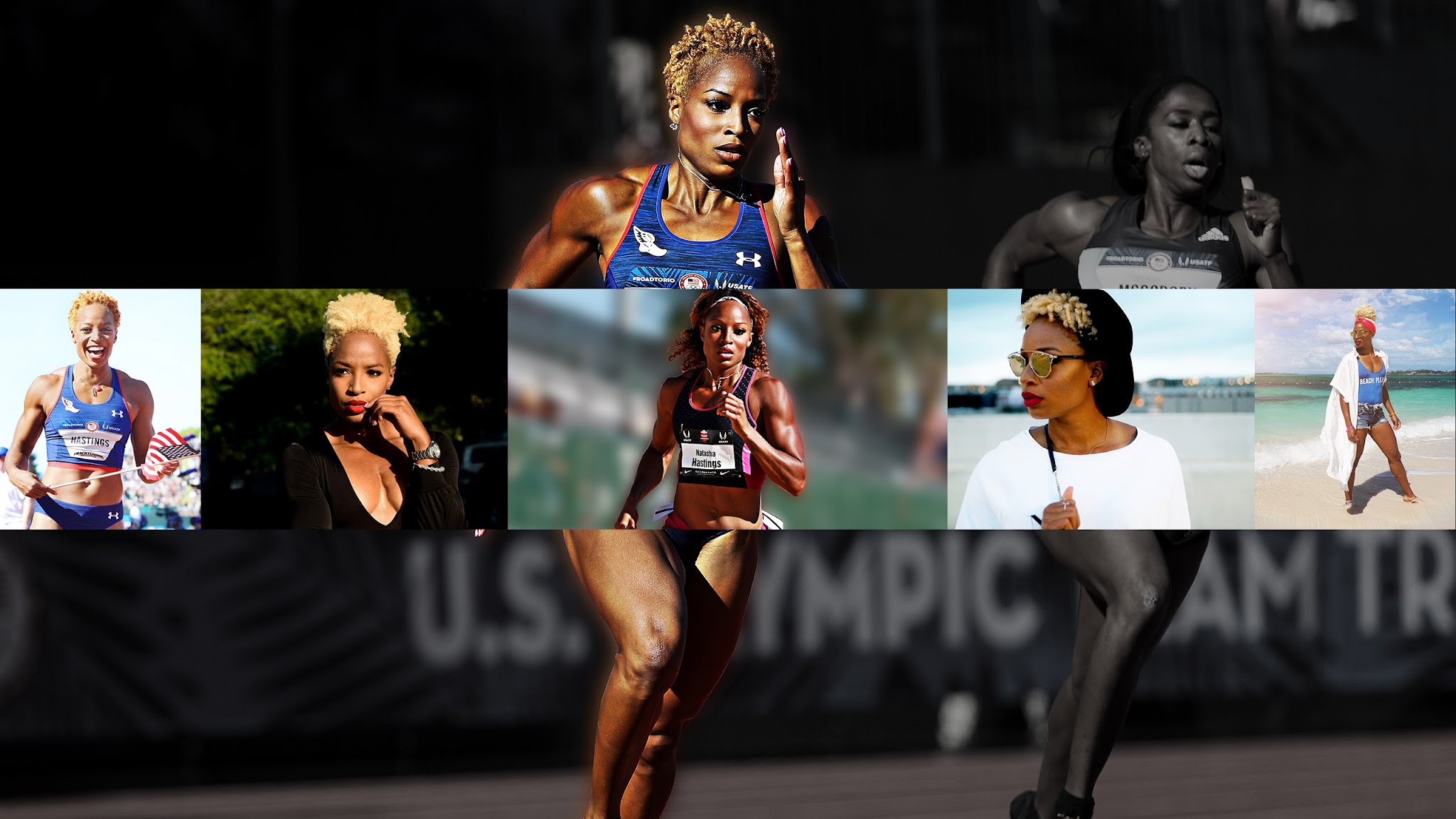 Natasha Hastings 400M Diva YouTube banner