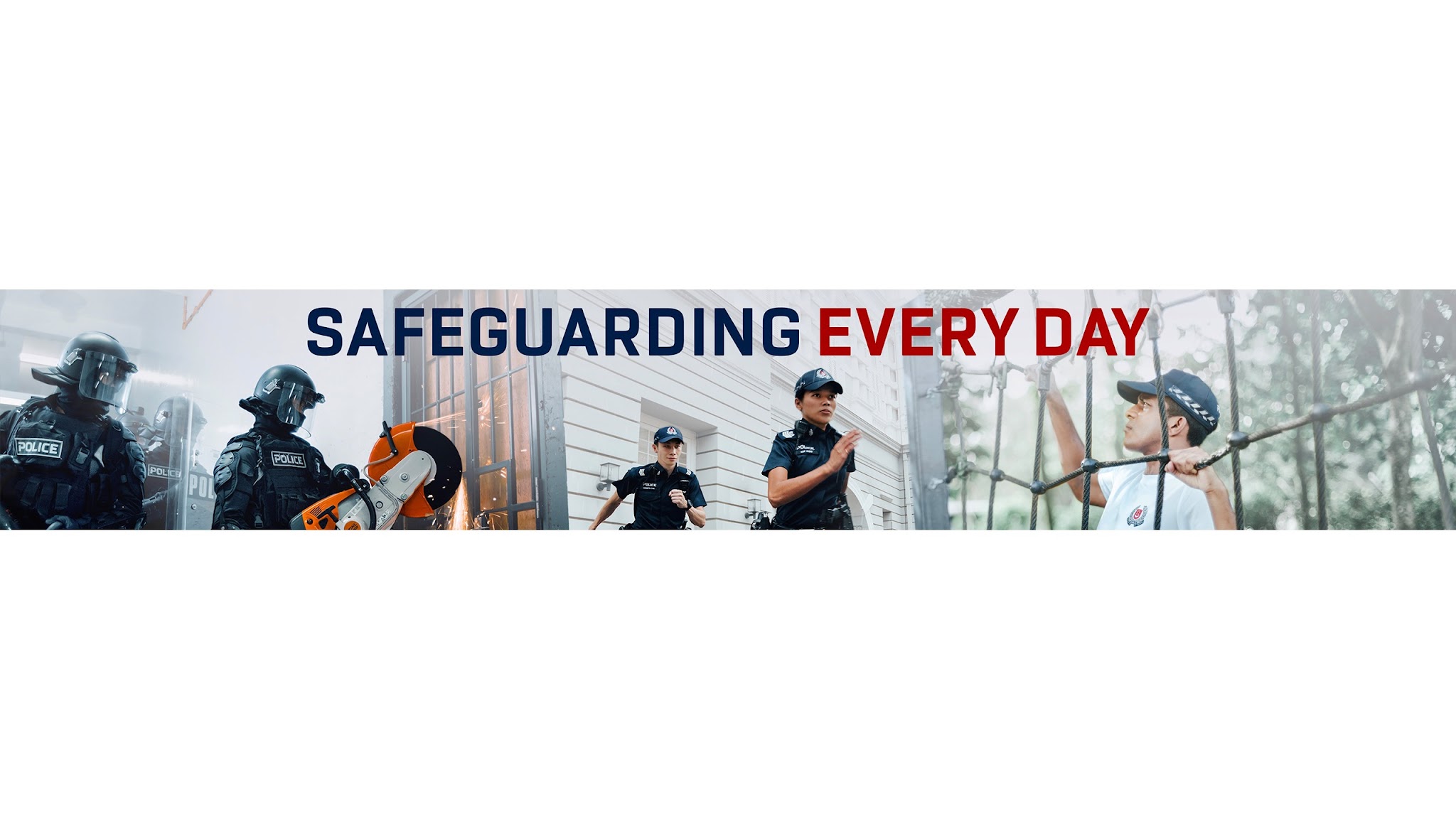 Singapore Police Force YouTube banner