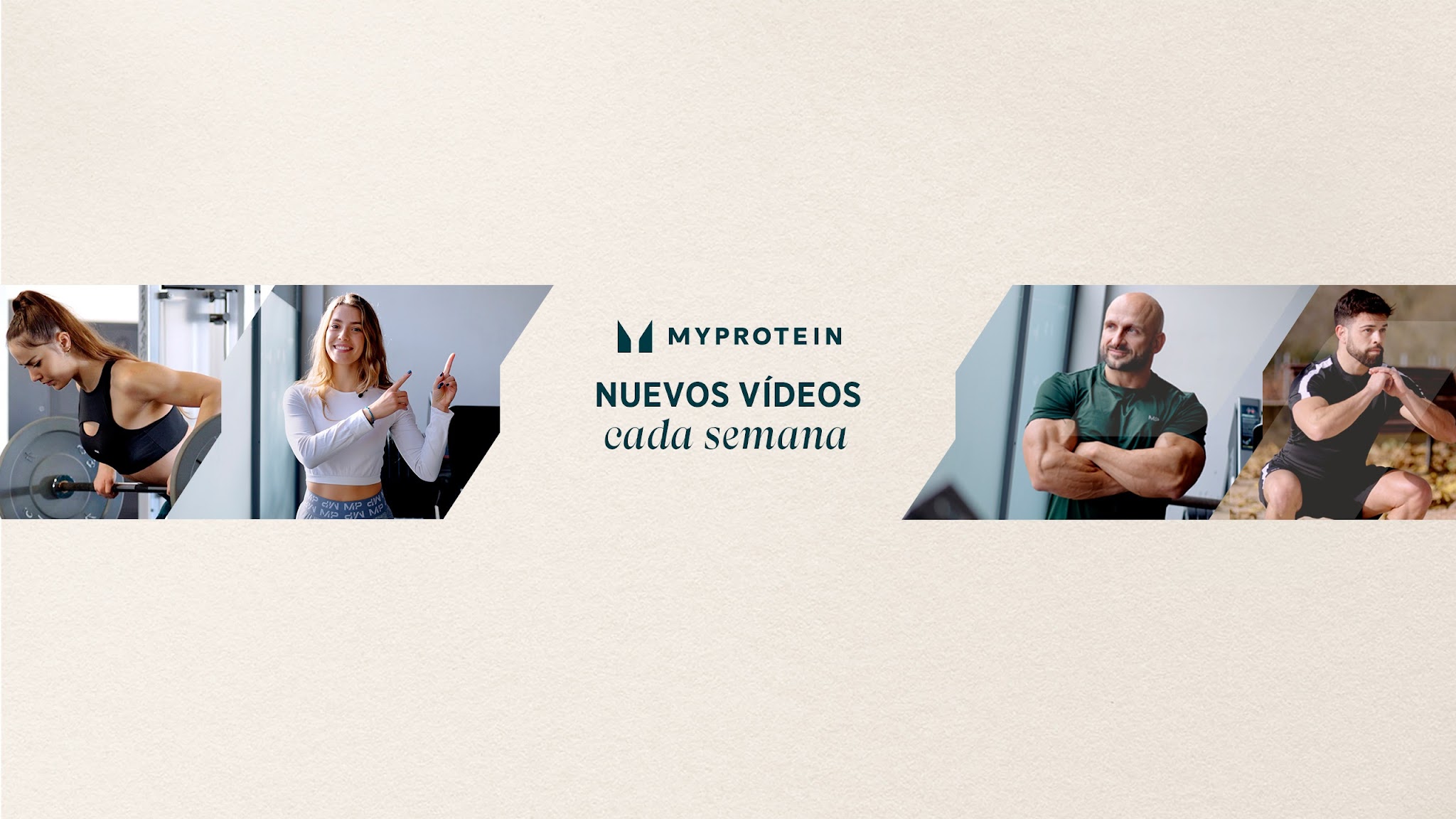 Myprotein España YouTube banner