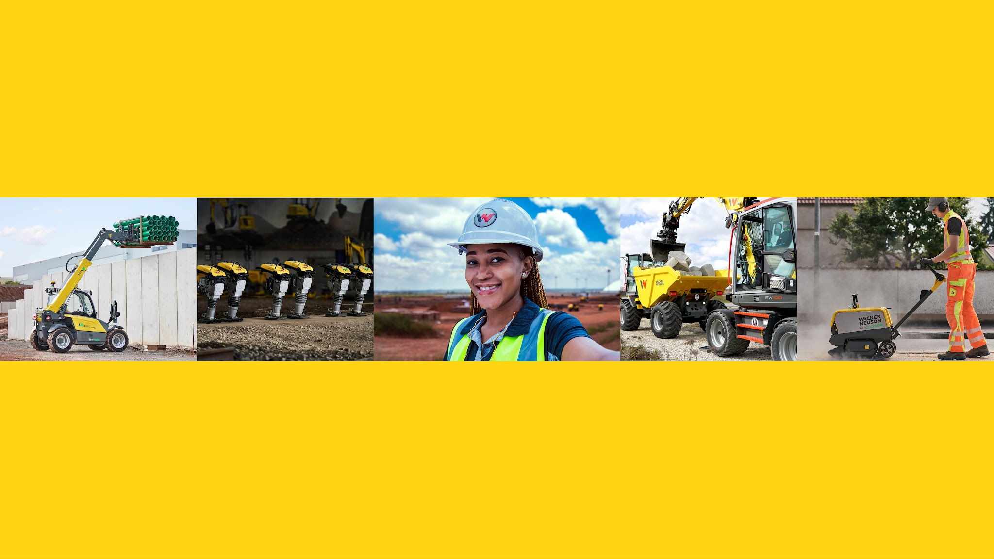 Wacker Neuson YouTube banner