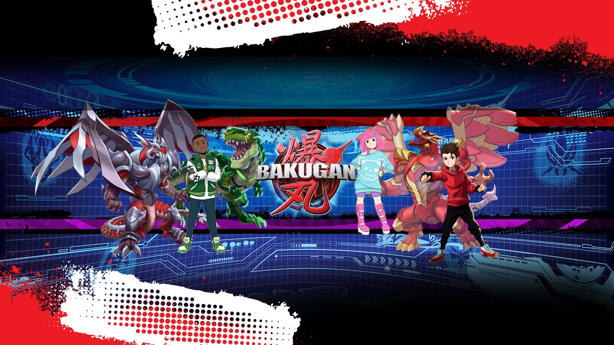 Bakugan Official Channel YouTube banner