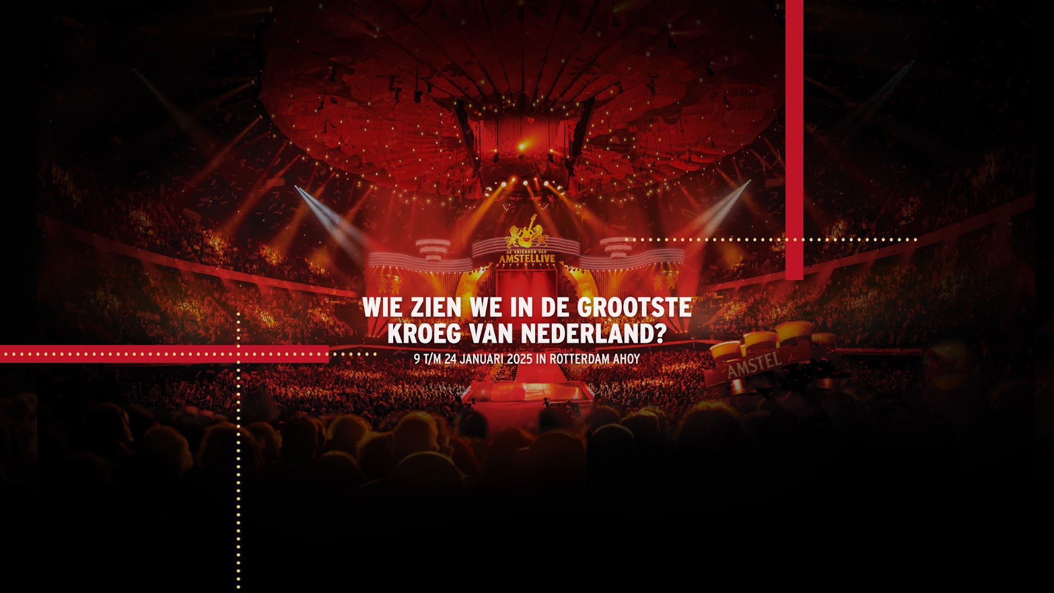 De Vrienden van Amstel LIVE YouTube banner