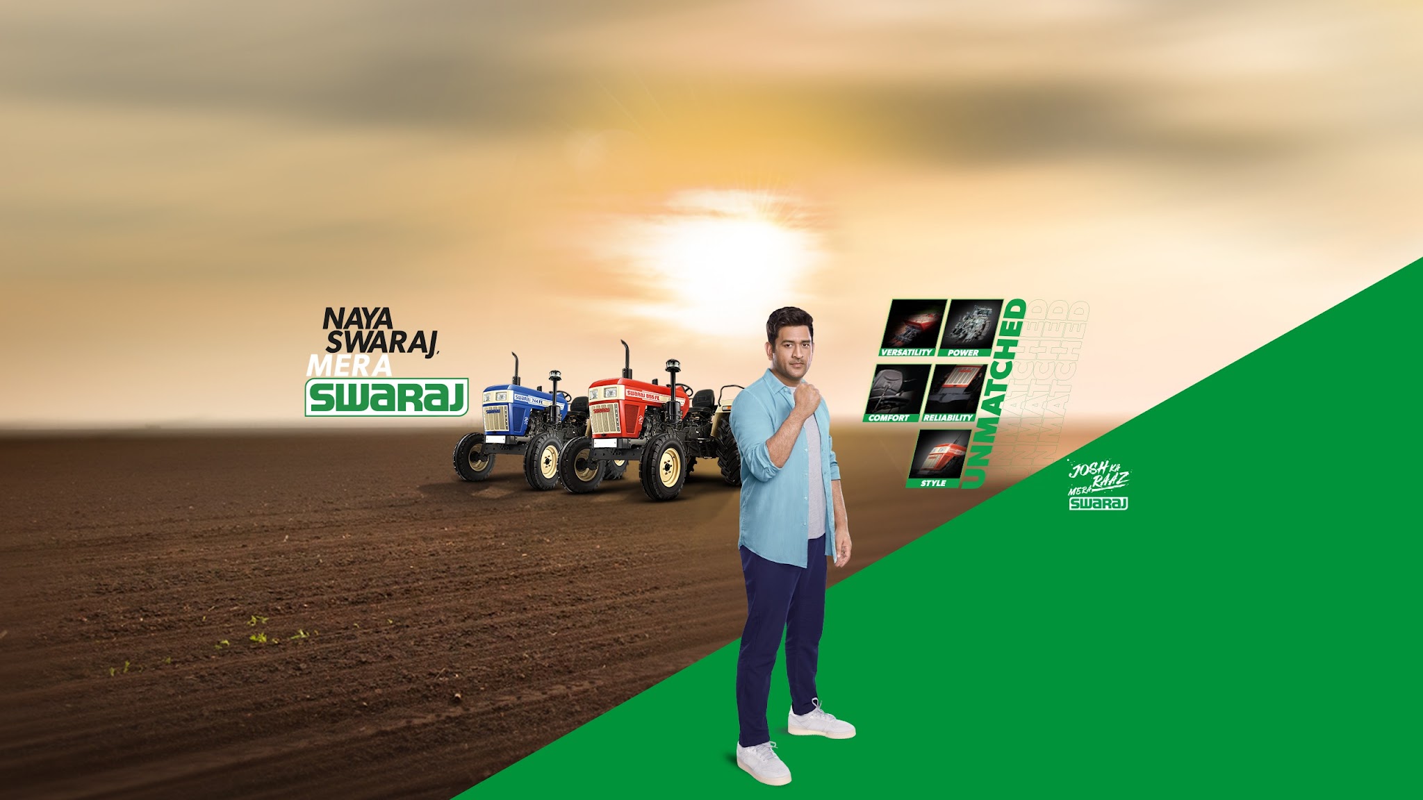 Swaraj Tractors YouTube banner