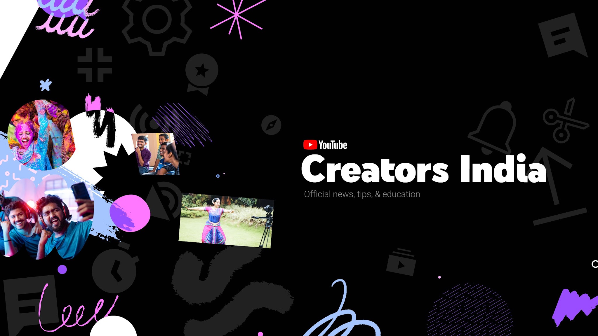 YouTube Creators India YouTube banner