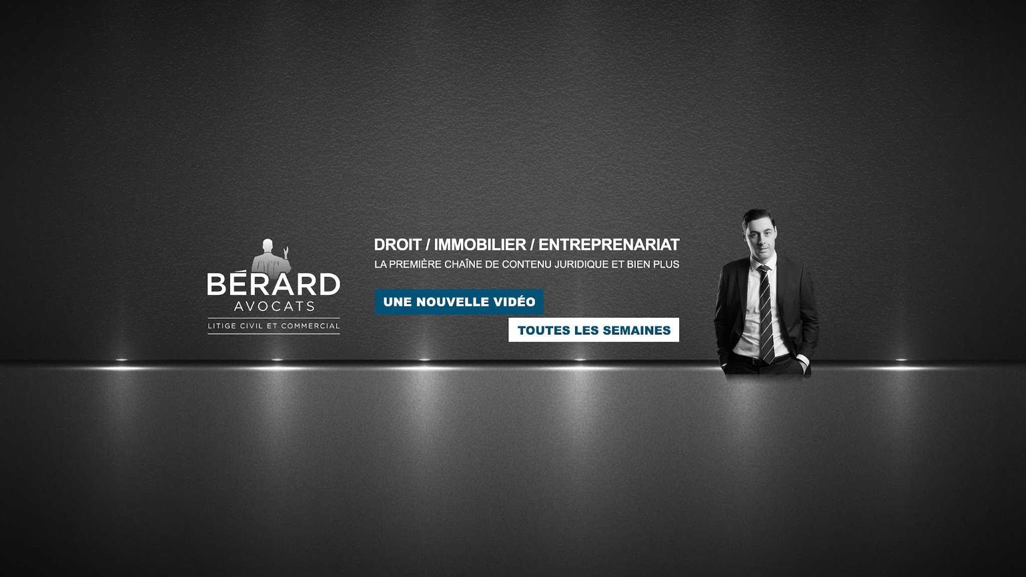 Bérard Avocats YouTube banner