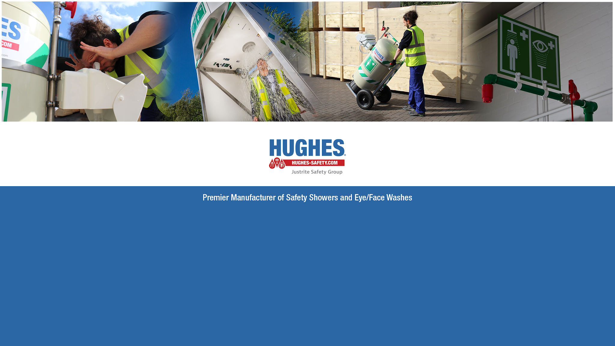 Hughes Safety Showers YouTube banner