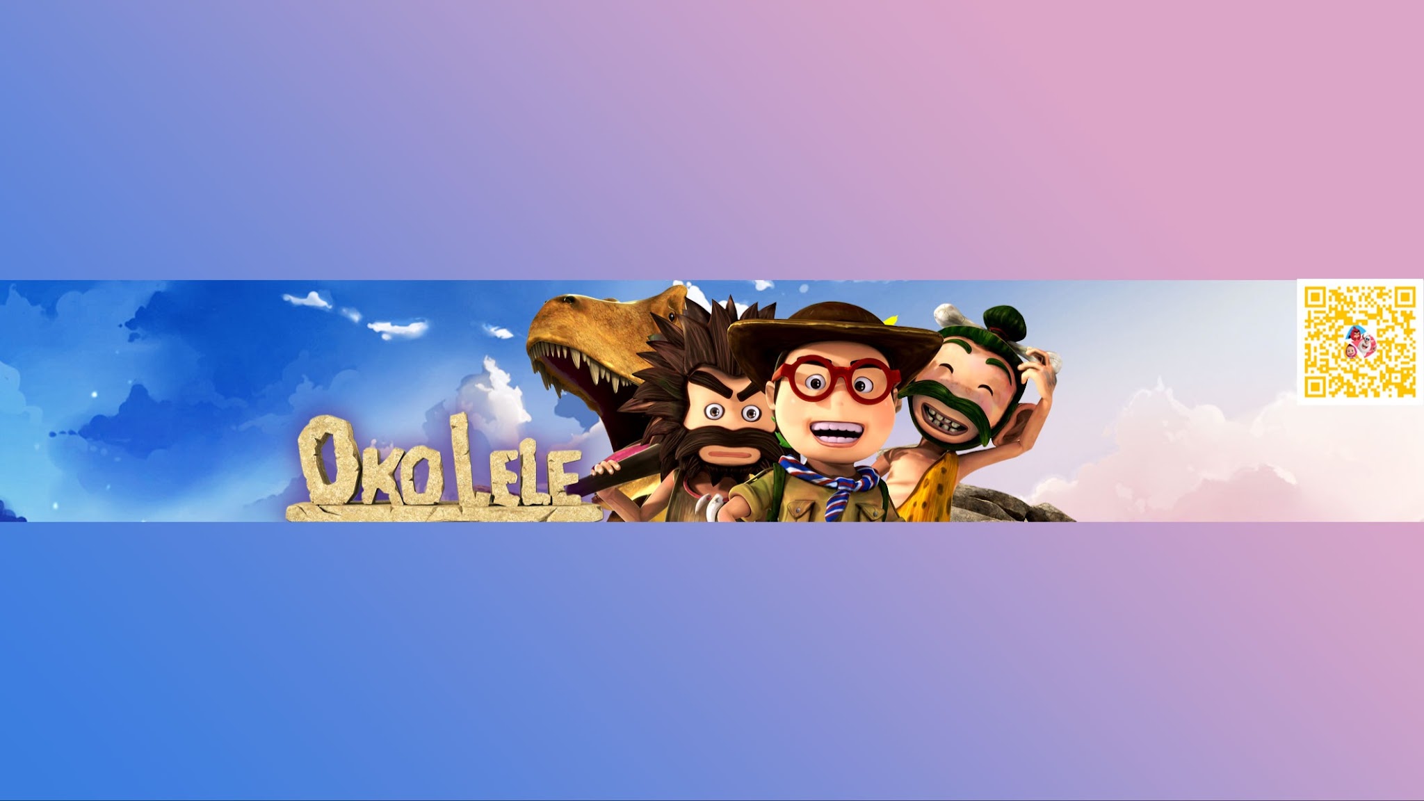 Oko Lele - Official channel YouTube banner