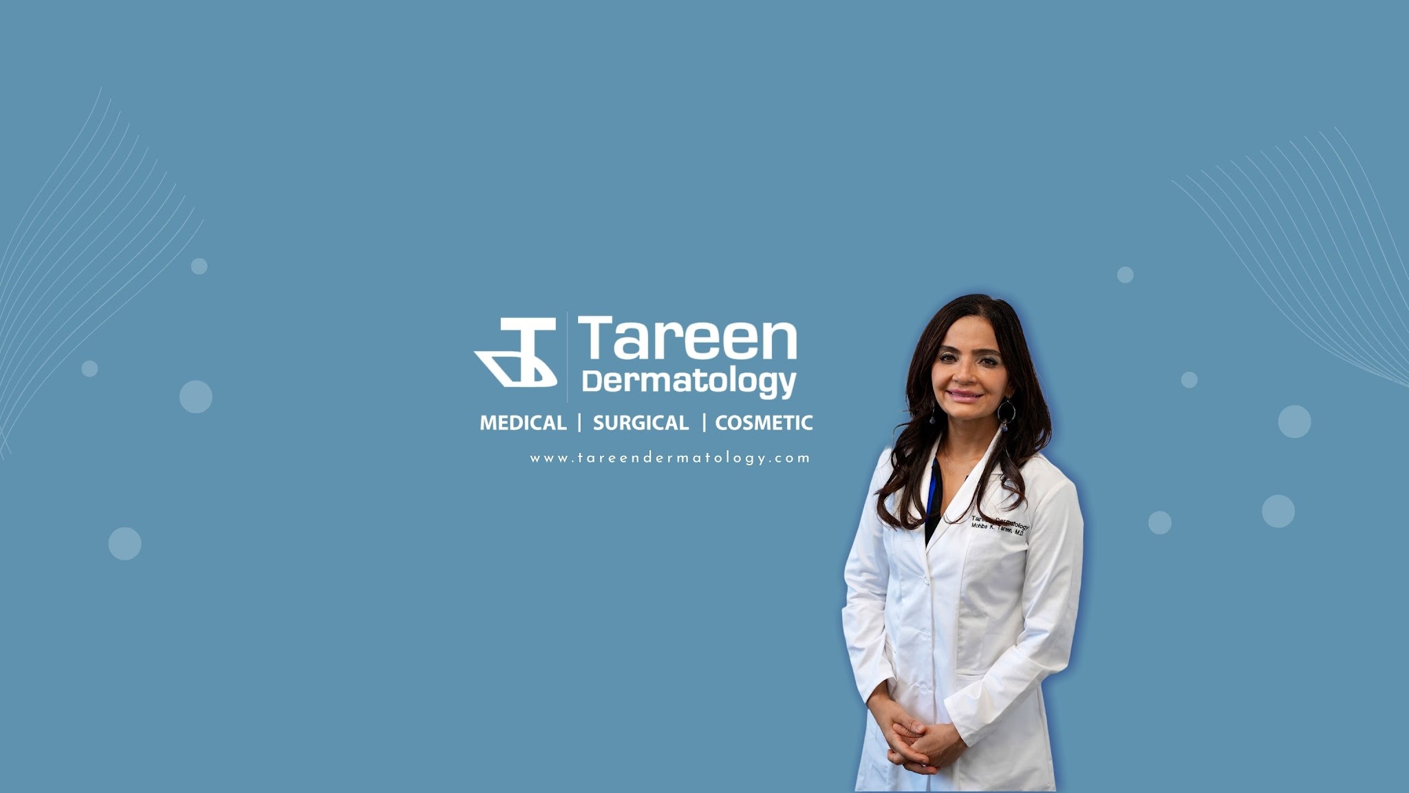 Tareen Dermatology YouTube banner