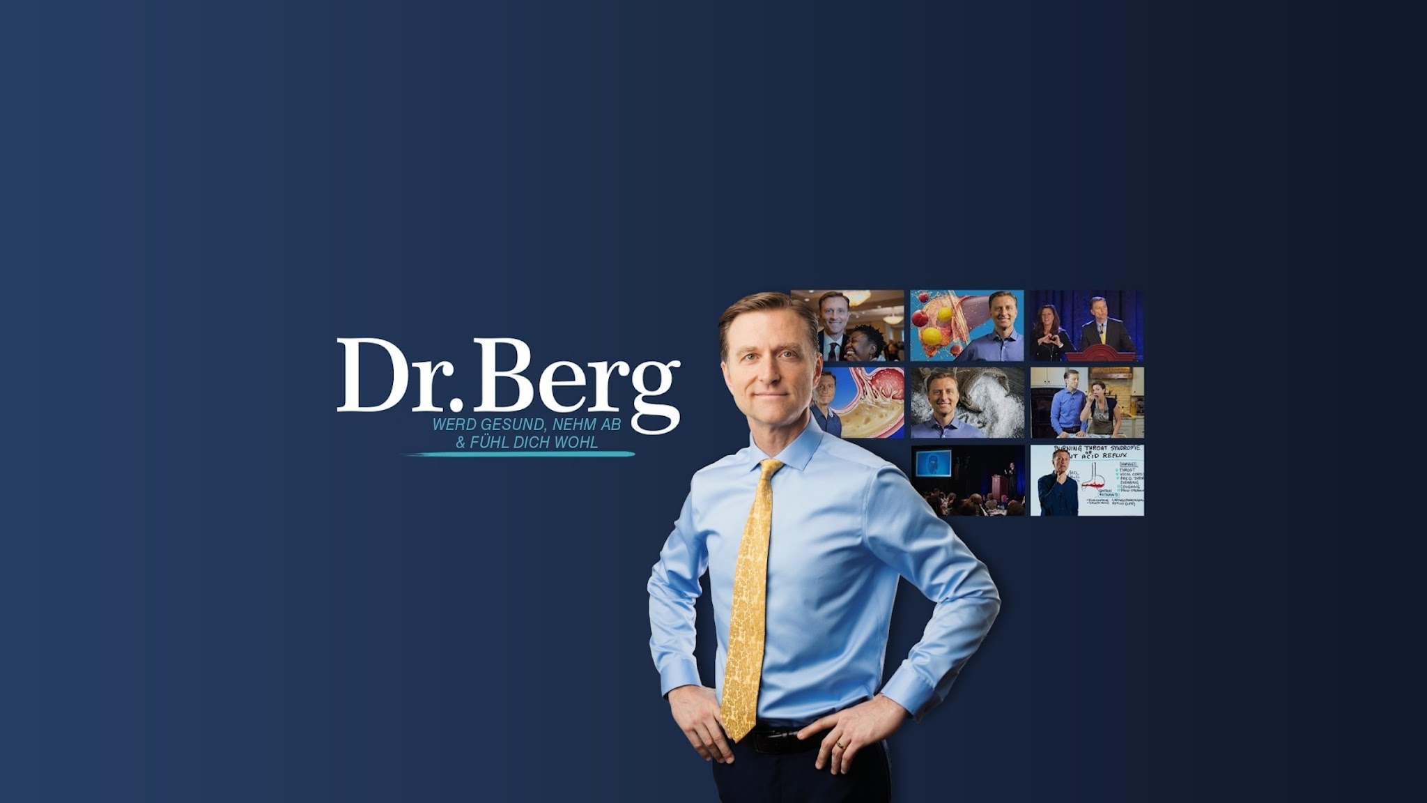 Dr. Eric Berg Deutsch YouTube banner