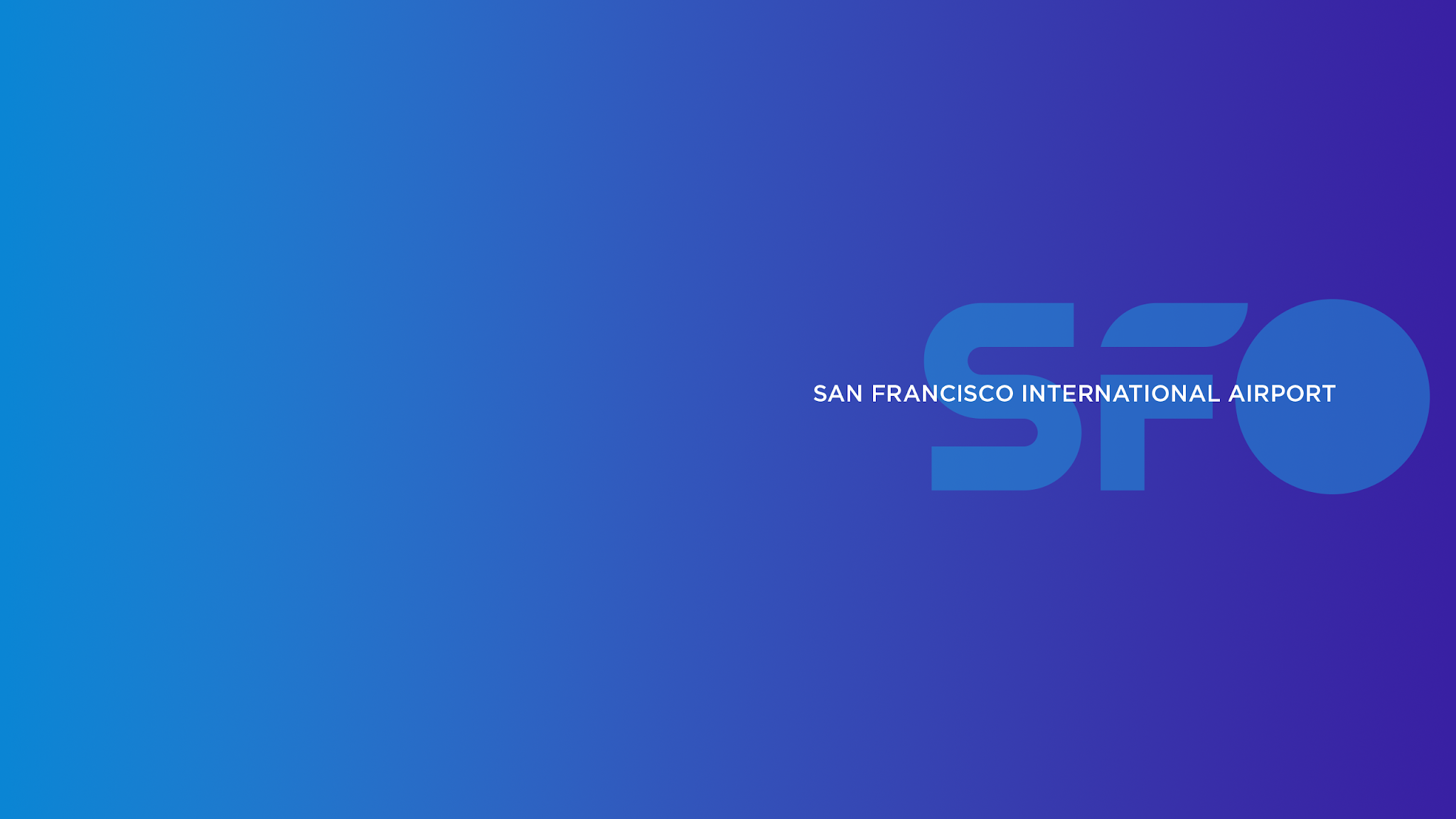 San Francisco International Airport YouTube banner