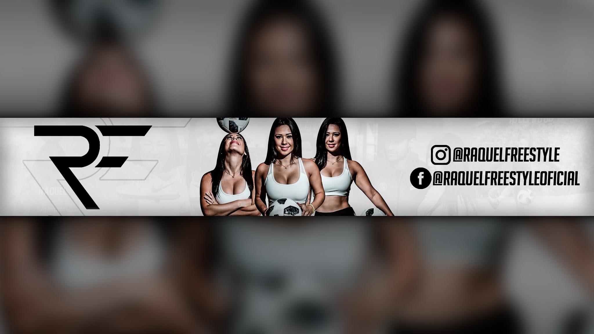 Raquel Freestyle YouTube banner