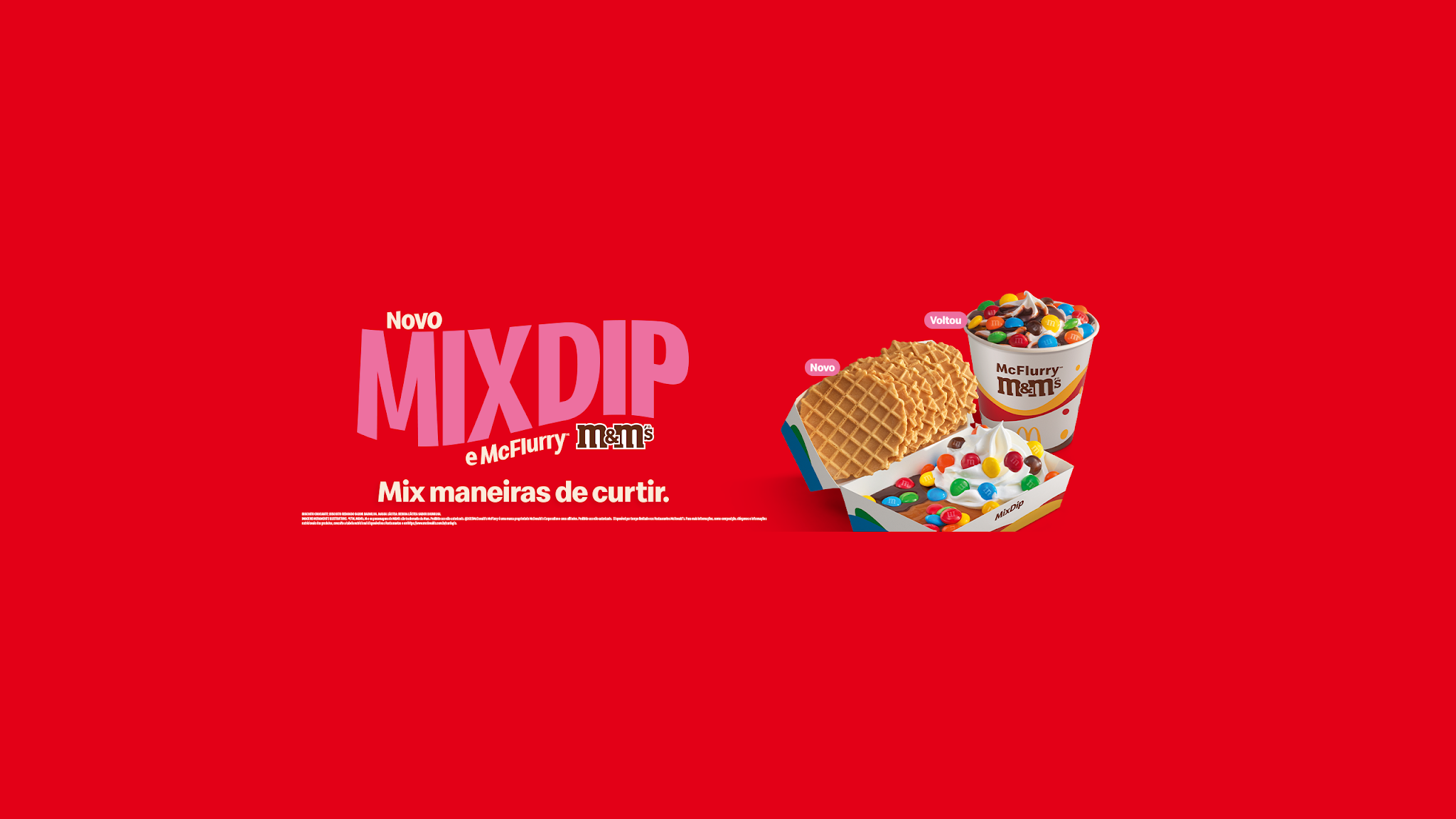 McDonald's Brasil YouTube banner