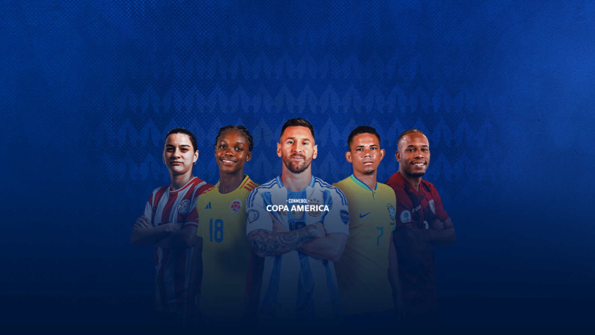 Copa América YouTube banner