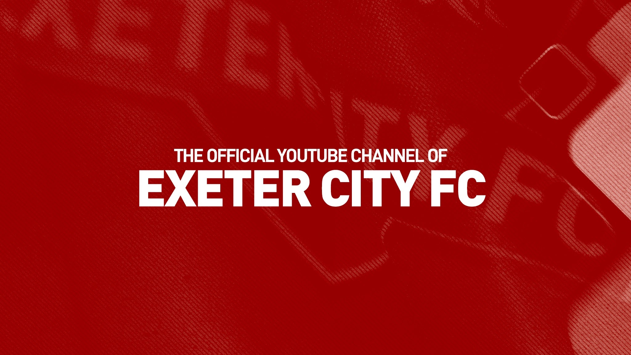 Exeter City Football Club YouTube banner