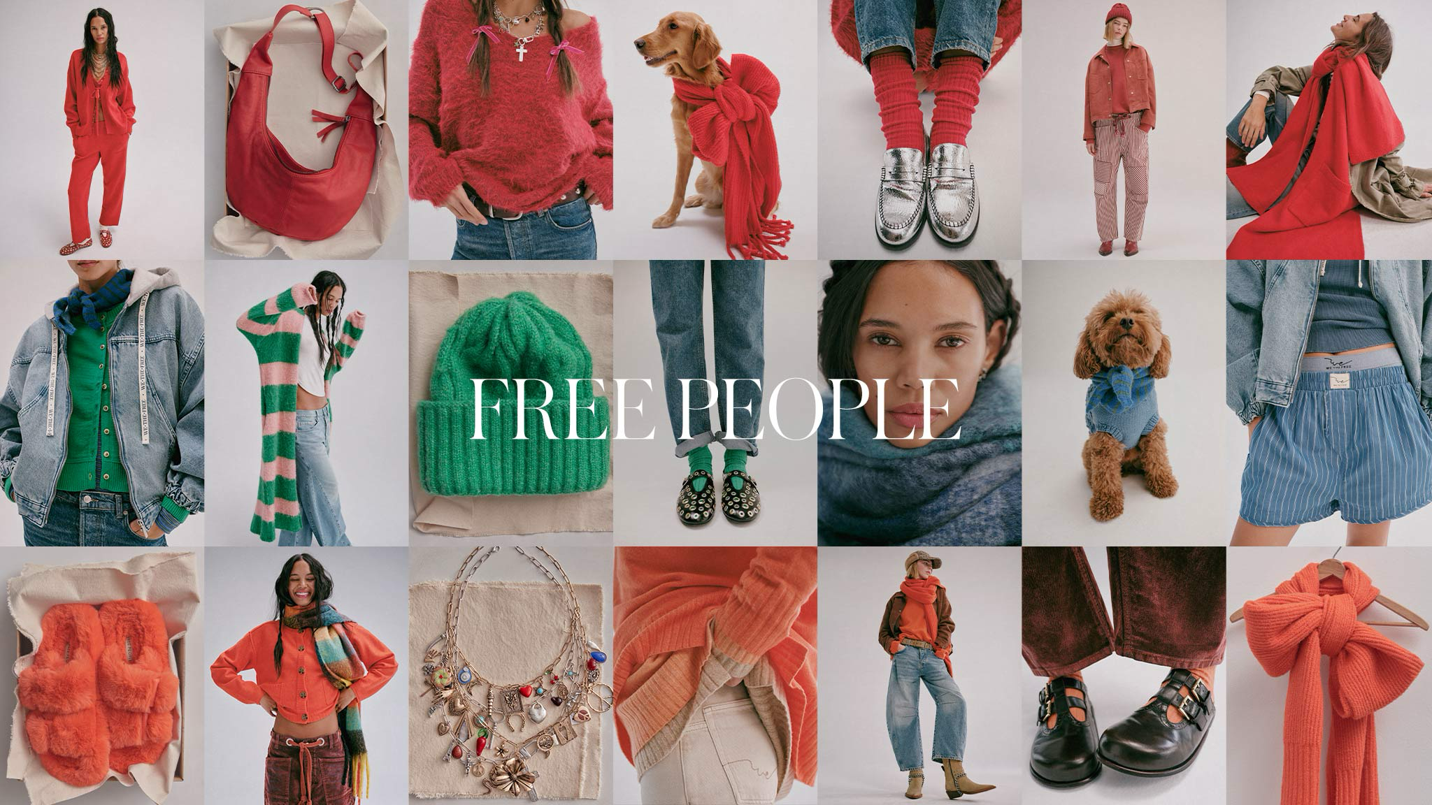 Free People YouTube banner