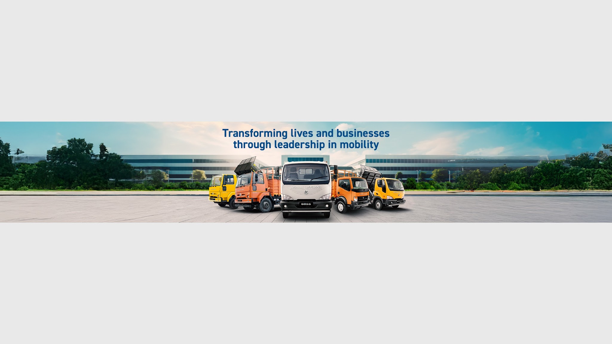 Ashok Leyland YouTube banner